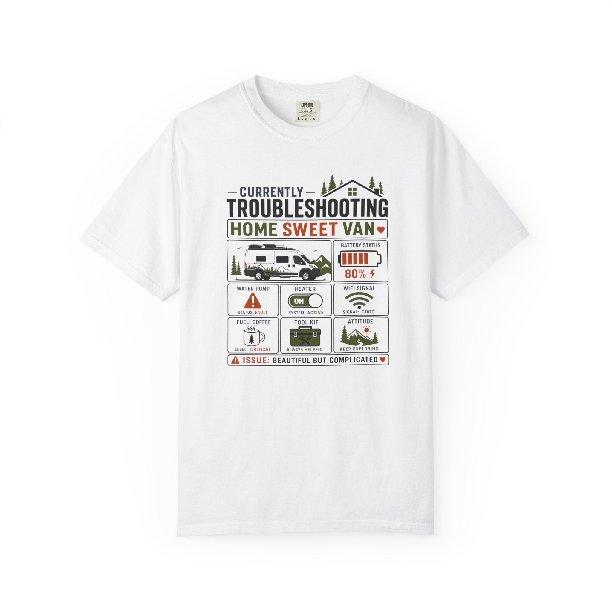 Currently Troubleshooting Home Sweet Van - T-Shirt