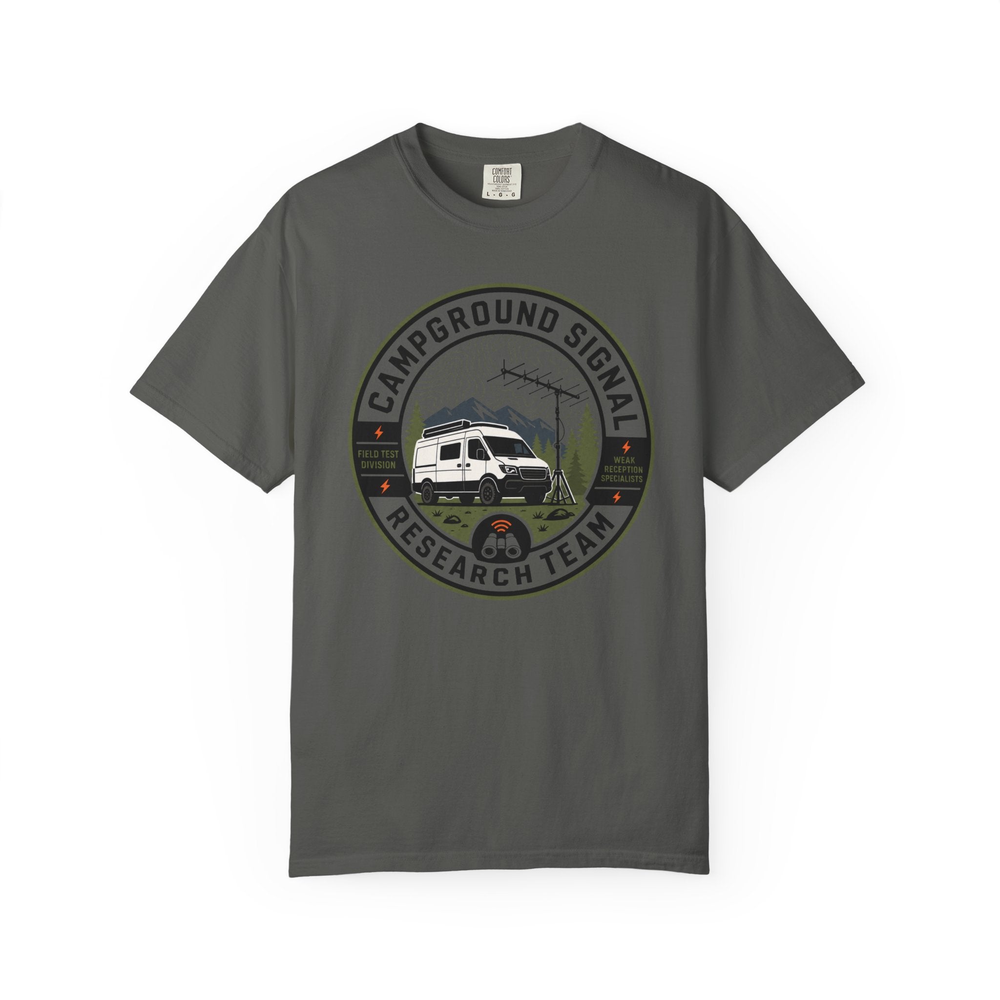 Campground Signal Research Team - T-Shirt