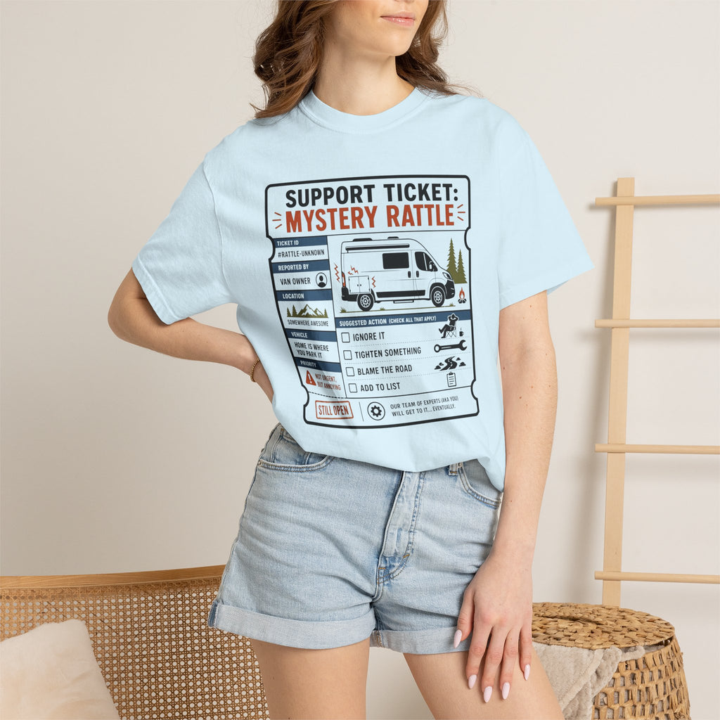 Support Ticket Mystery Rattle - T-Shirt