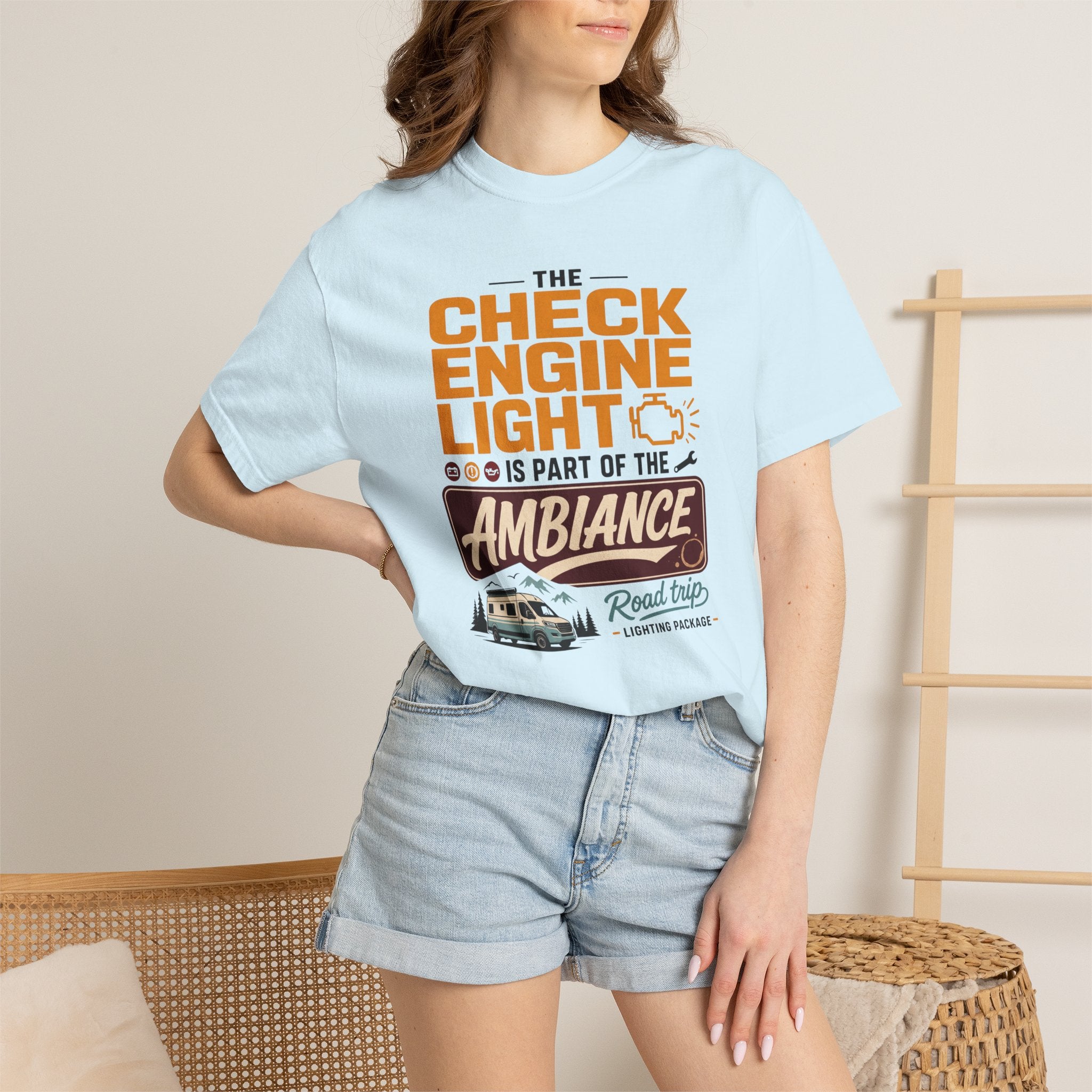 The Check Engine Light Is Part Of The Ambiance - T-Shirt