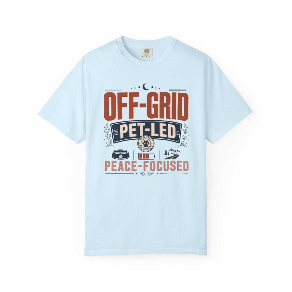 Off Grid Pet Led Peace Focused - T-Shirt