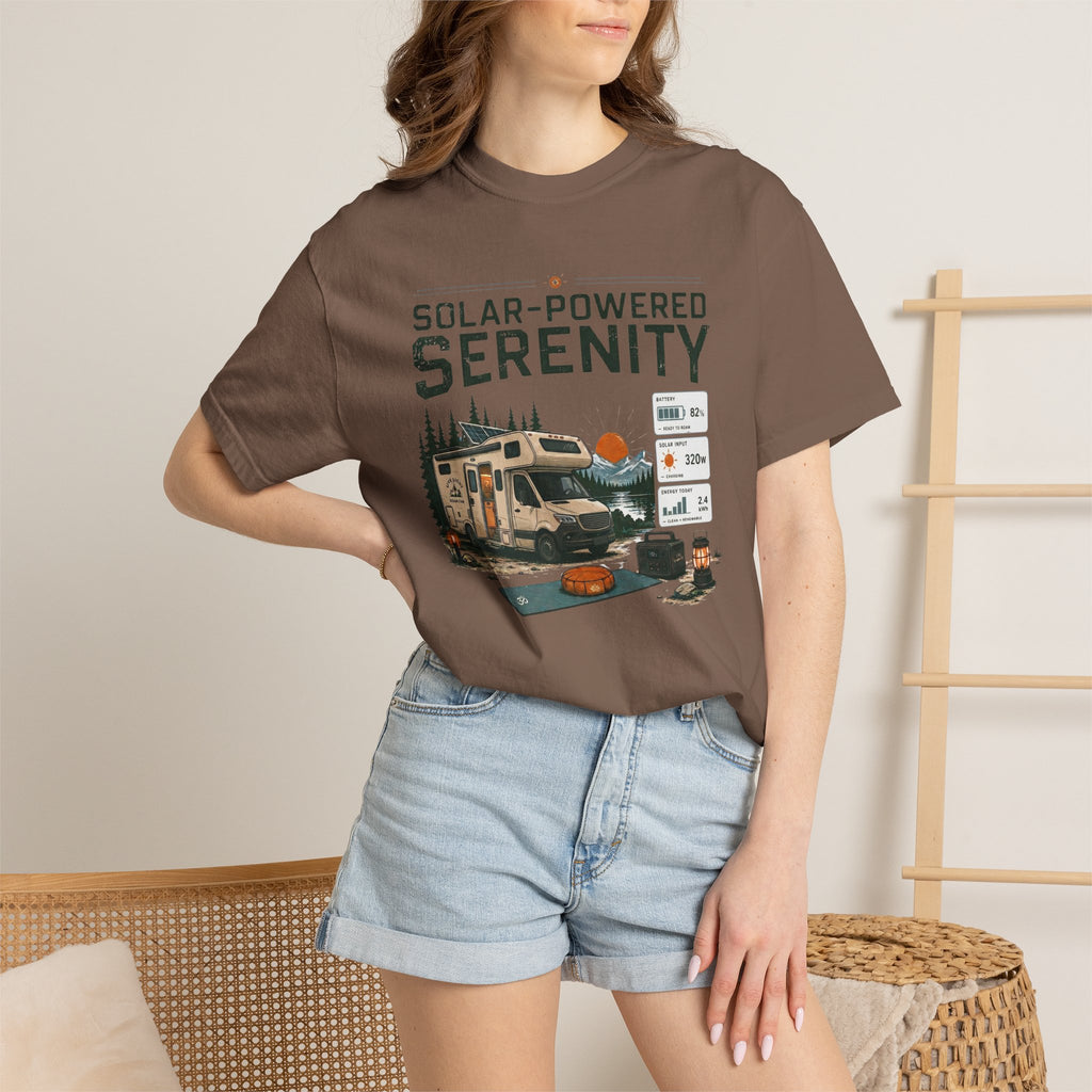 Solar-Powered Serenity - T-Shirt