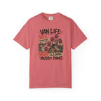 Van Life 10 Adventure 90 Cleaning Muddy Paws - T-Shirt
