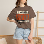Warning Contents Under Caffeine - T-Shirt