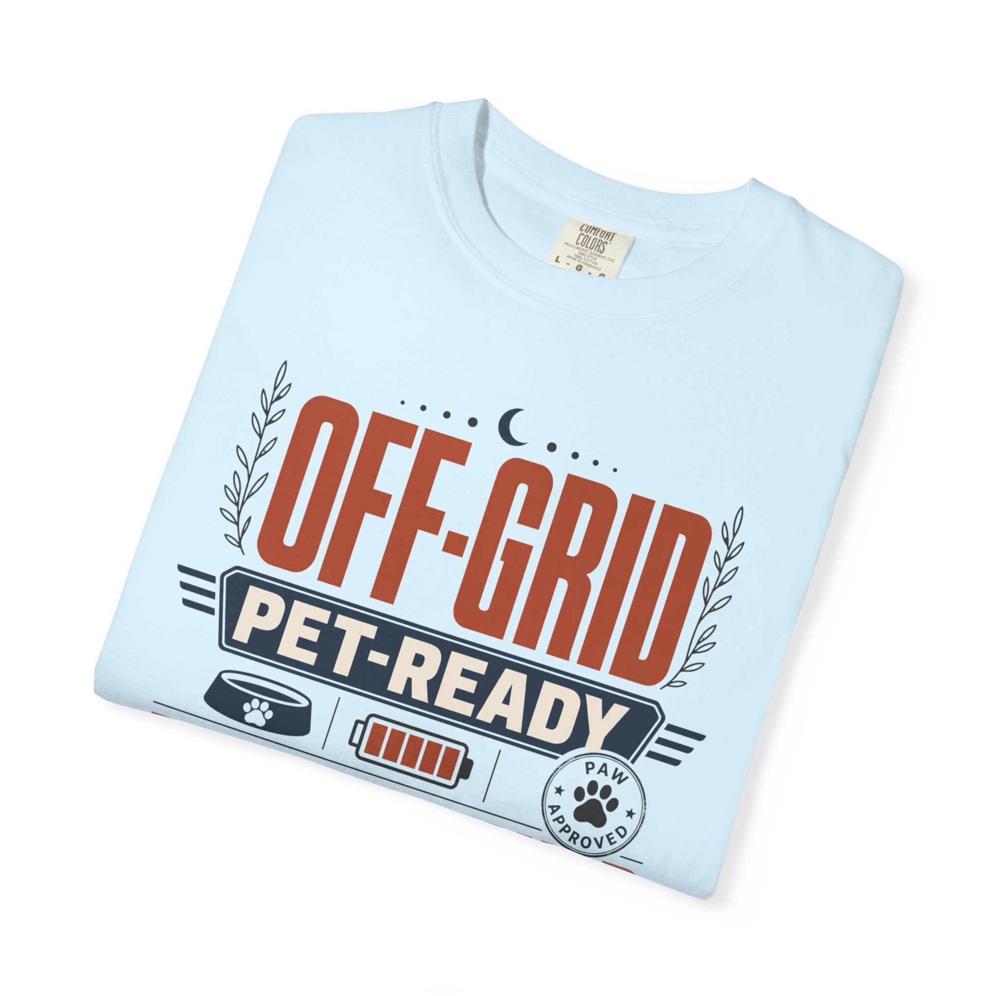Off Grid Pet Ready Peace Locked - T-Shirt