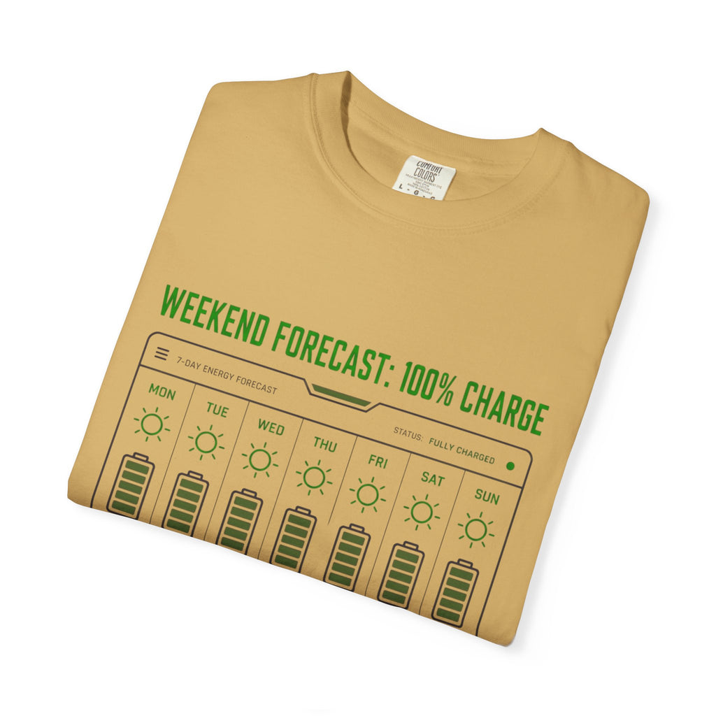 Weekend Forecast 100 Percent Charge - T-Shirt