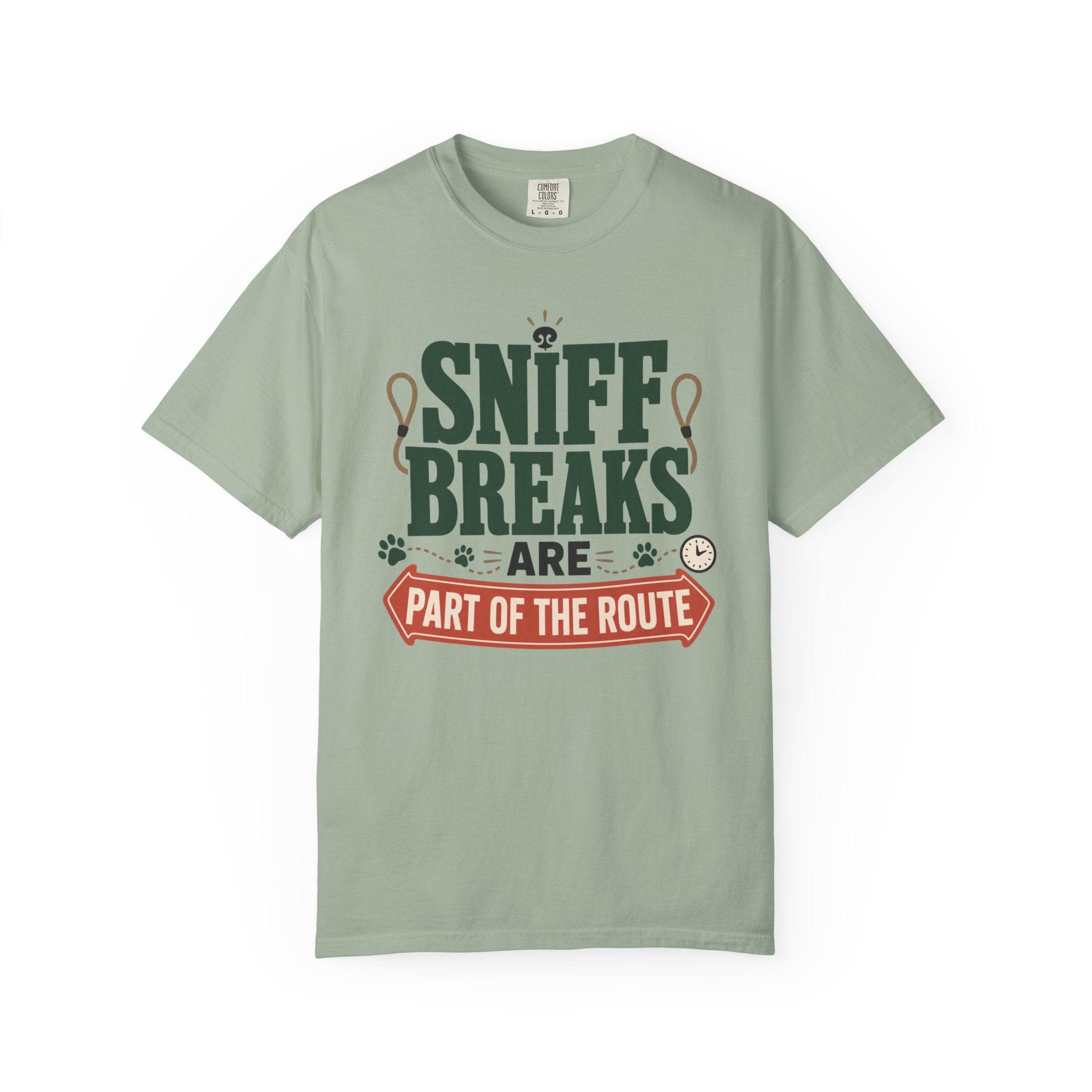 Sniff Breaks Are Part Of The Route - T-Shirt
