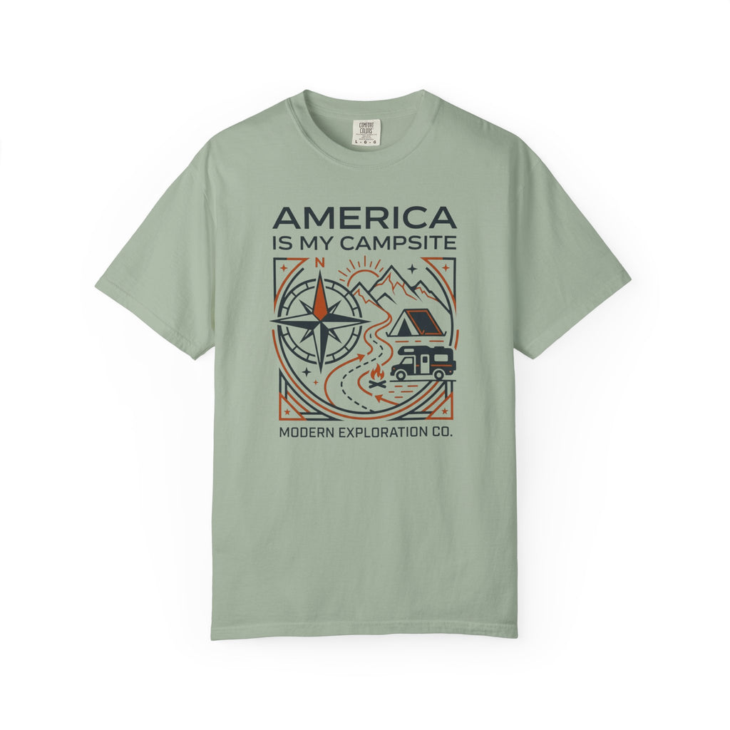 America Is My Campsite - T-Shirt