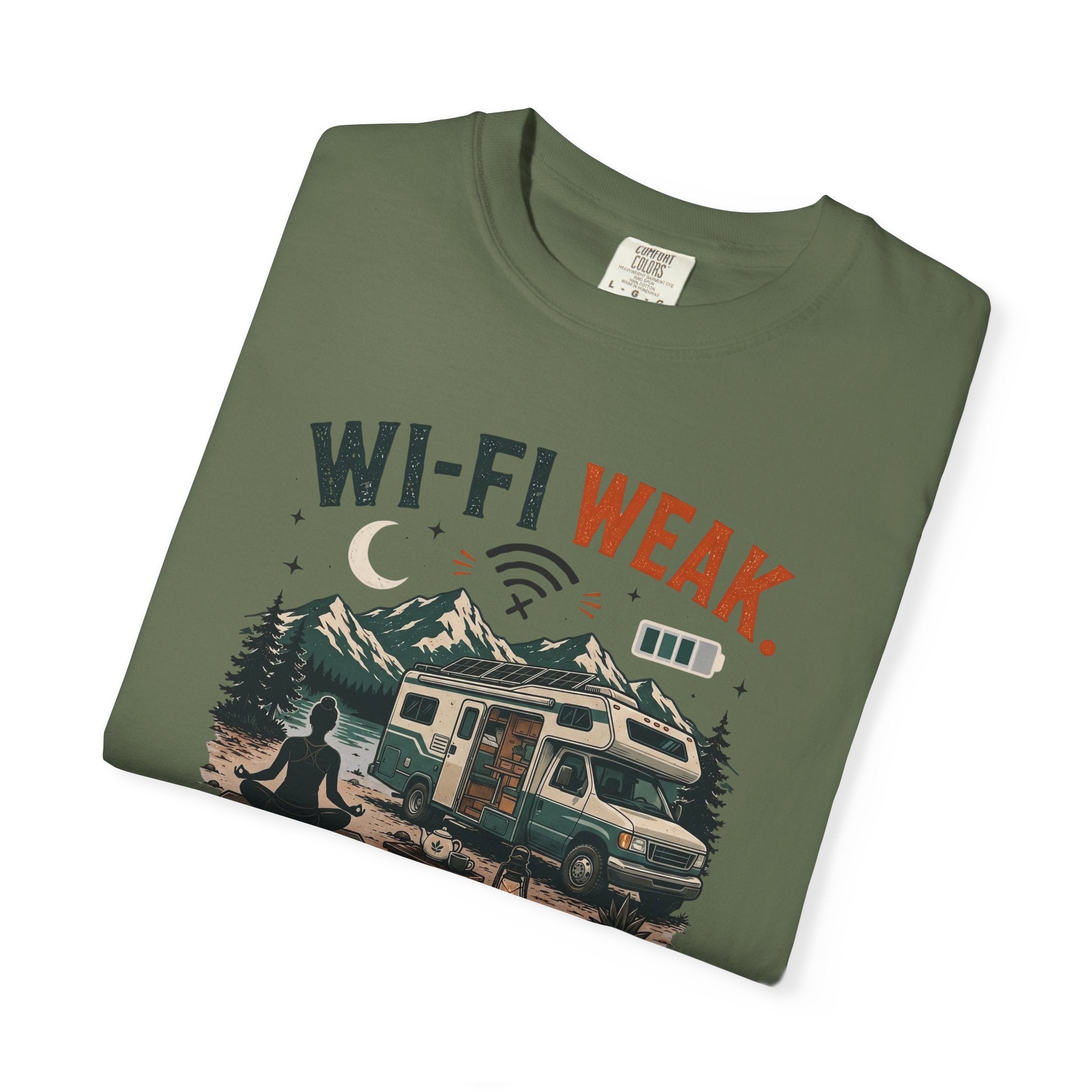 Wi-Fi Weak Inner Peace Strong - T-Shirt