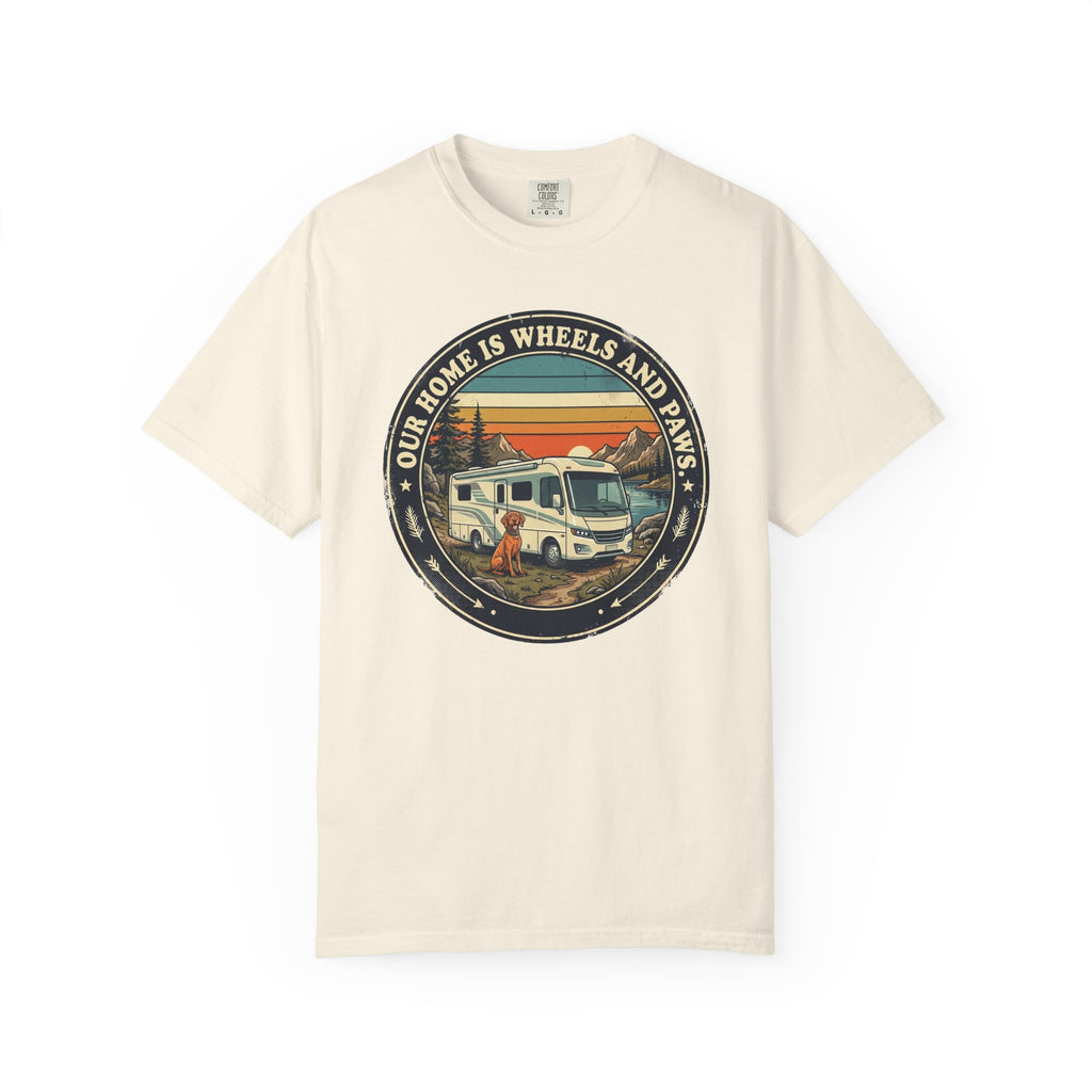 Our Home Is Wheels And Paws - T-Shirt