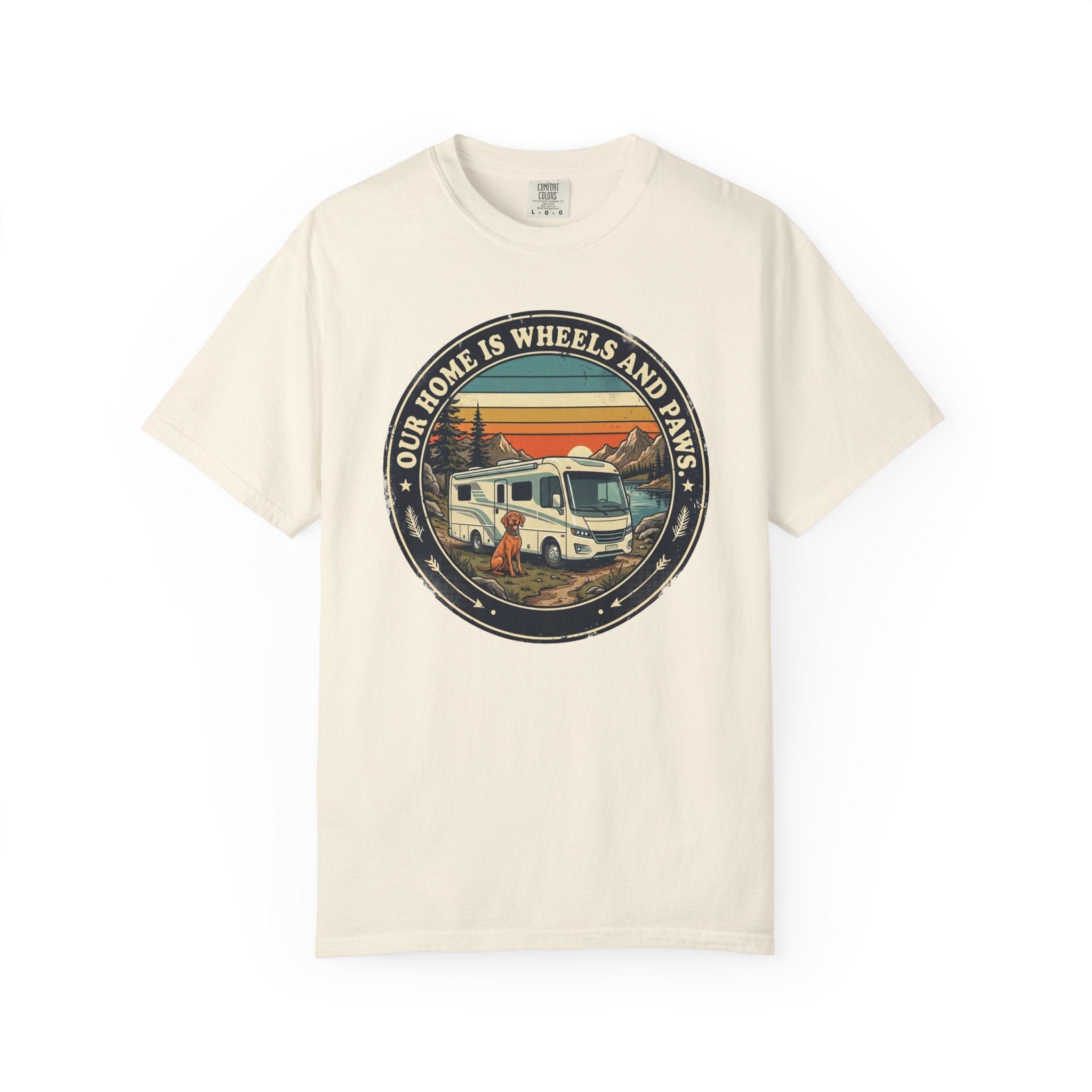 Our Home Is Wheels And Paws - T-Shirt