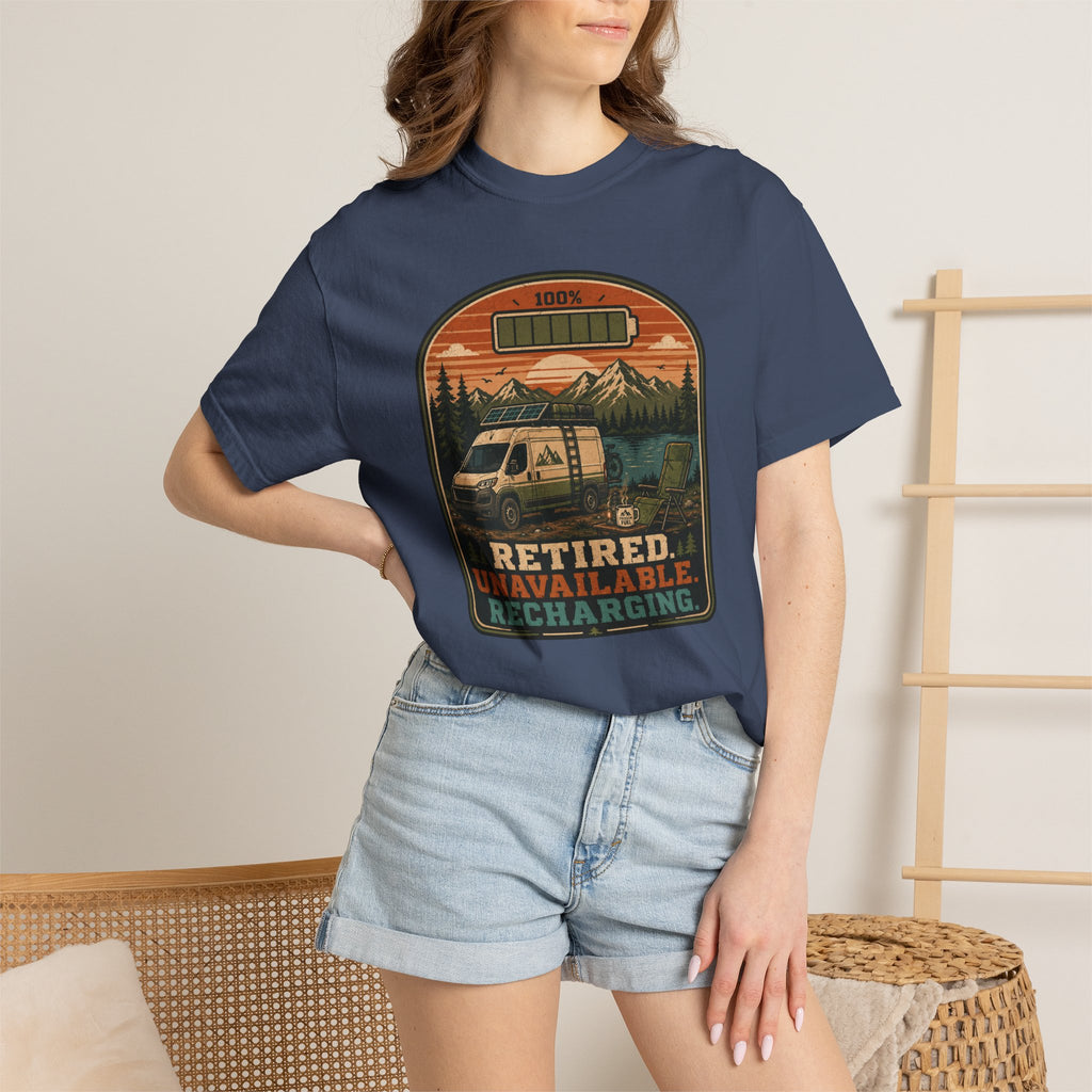Retired Unavailable Recharging - T-Shirt