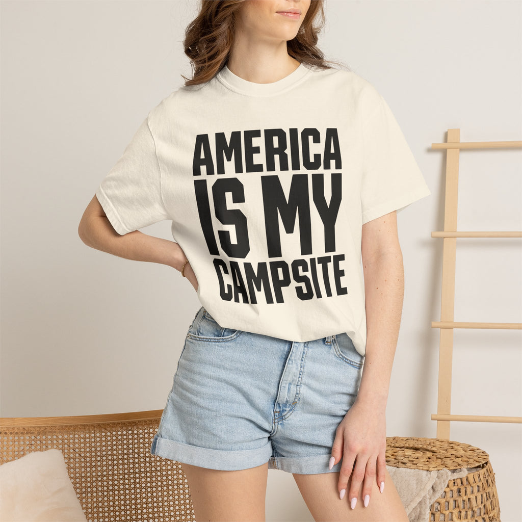 America Is My Campsite - T-Shirt