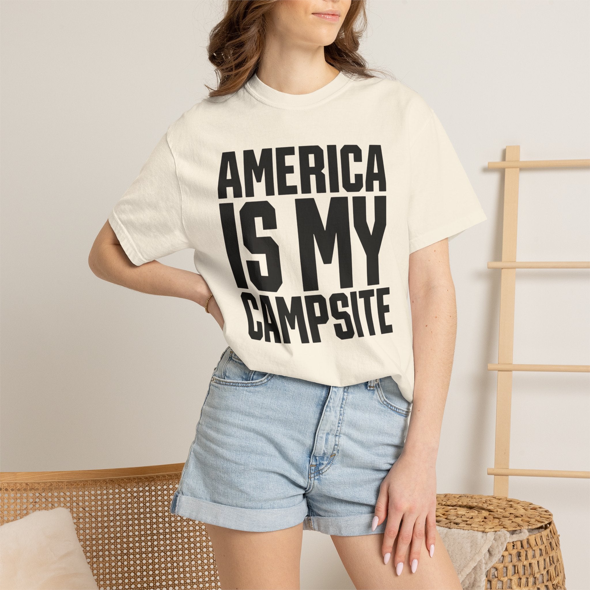 America Is My Campsite - T-Shirt