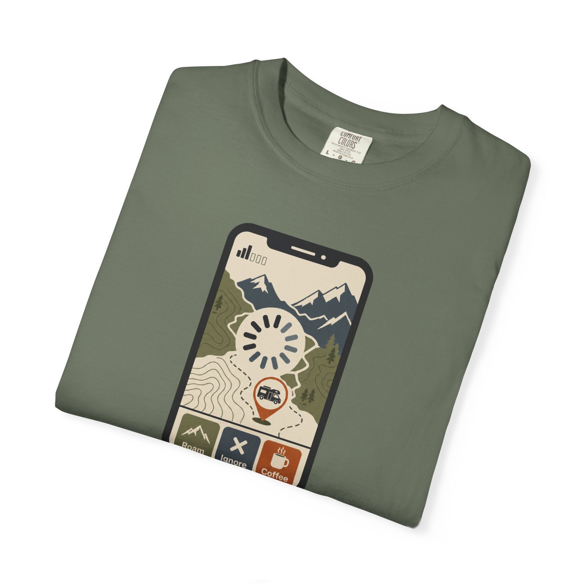Please Hold Finding A Mountain - T-Shirt