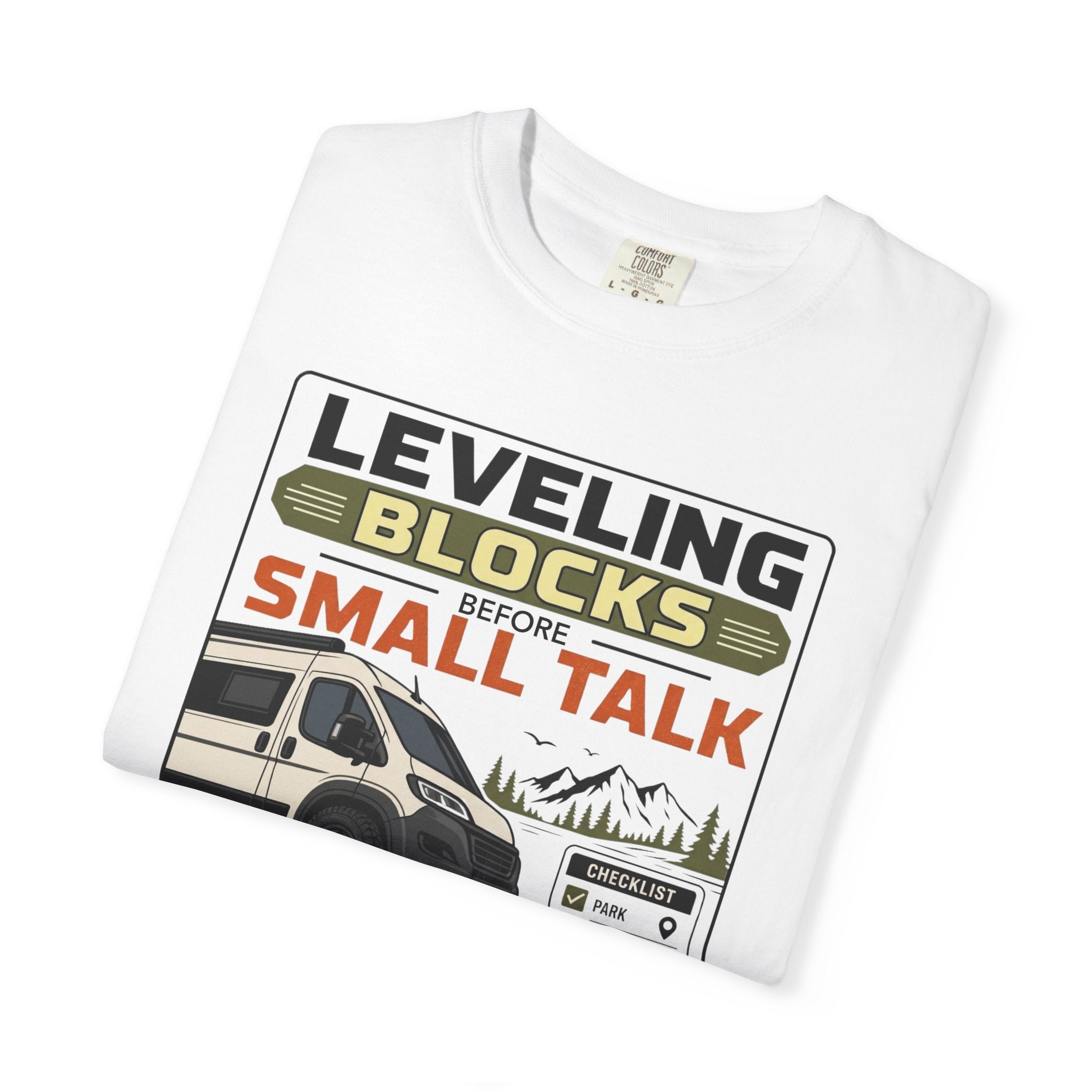 Leveling Blocks Before Small Talk - T-Shirt