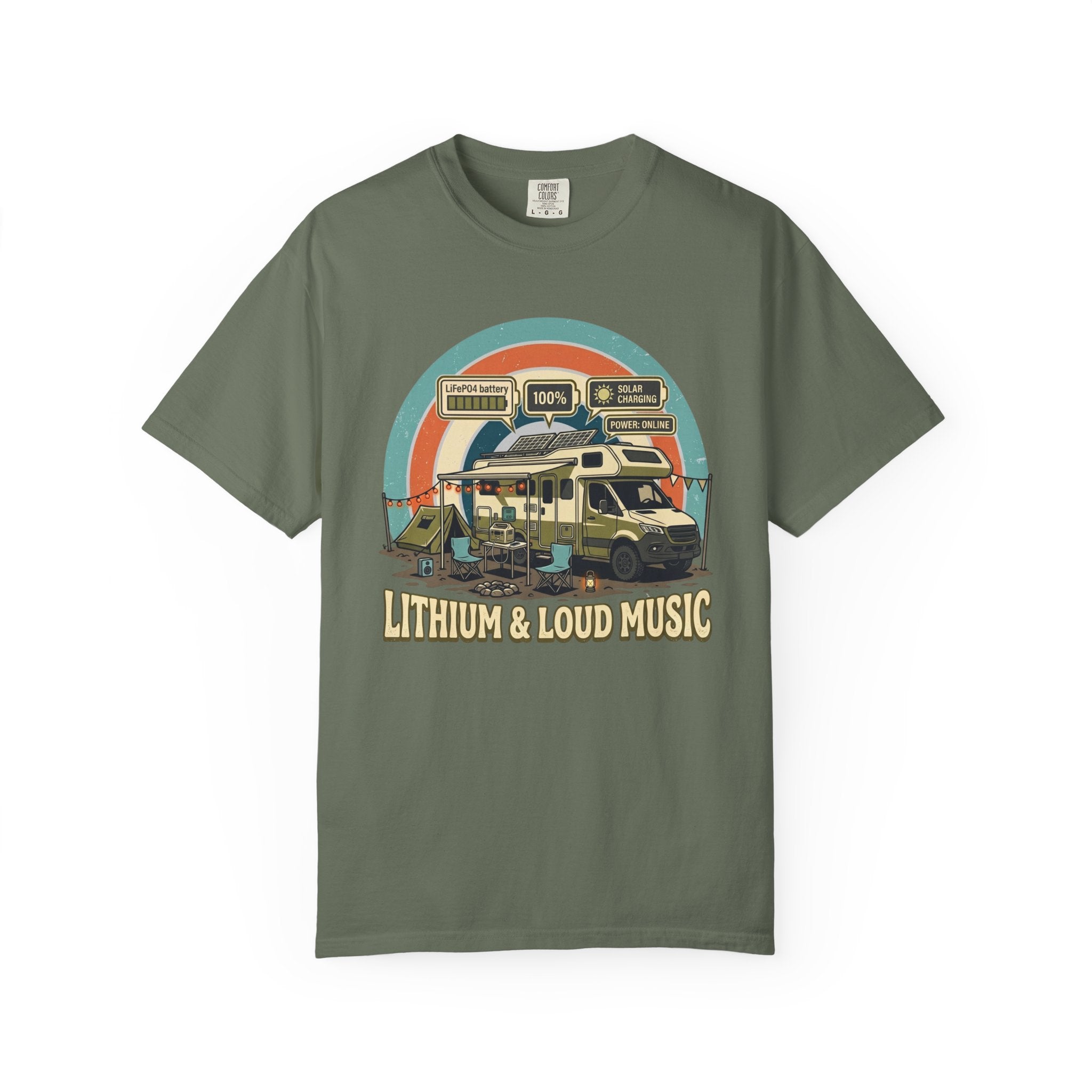 Lithium and Loud Music - T-Shirt