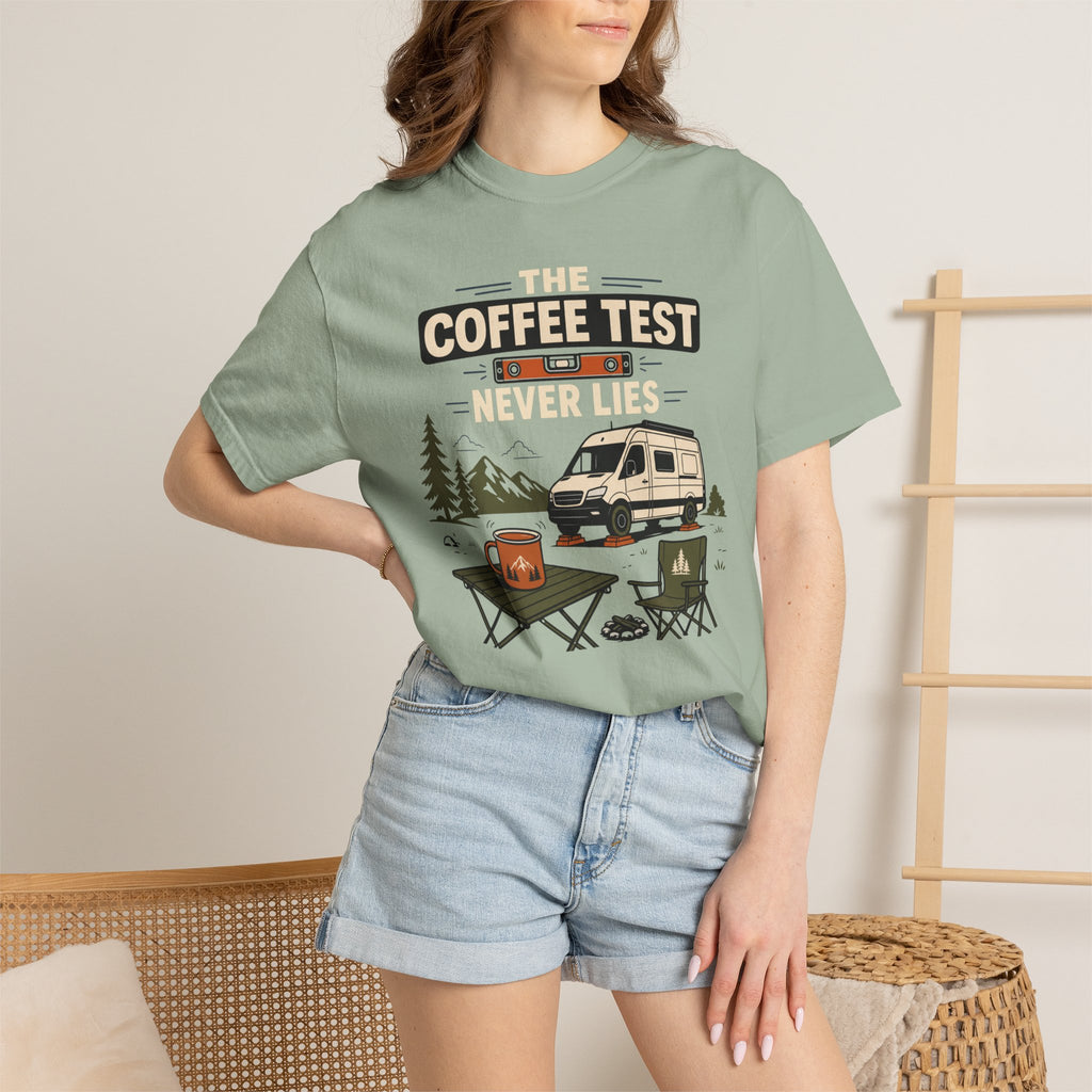The Coffee Test Never Lies - T-Shirt
