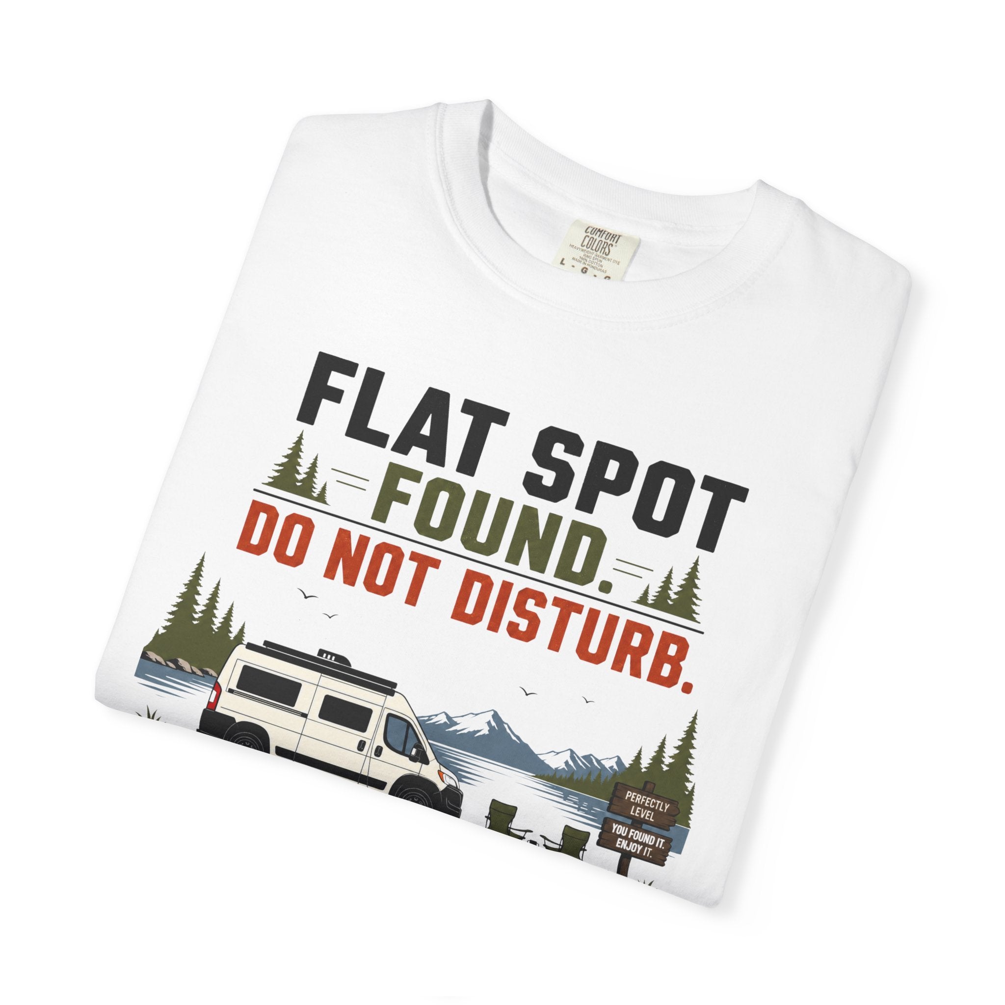 Flat Spot Found Do Not Disturb - T-Shirt