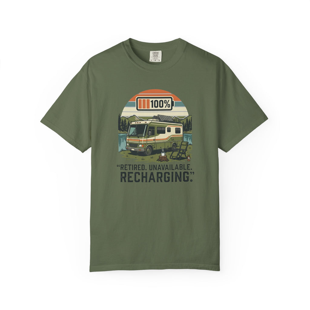 Retired Unavailable Recharging - T-Shirt