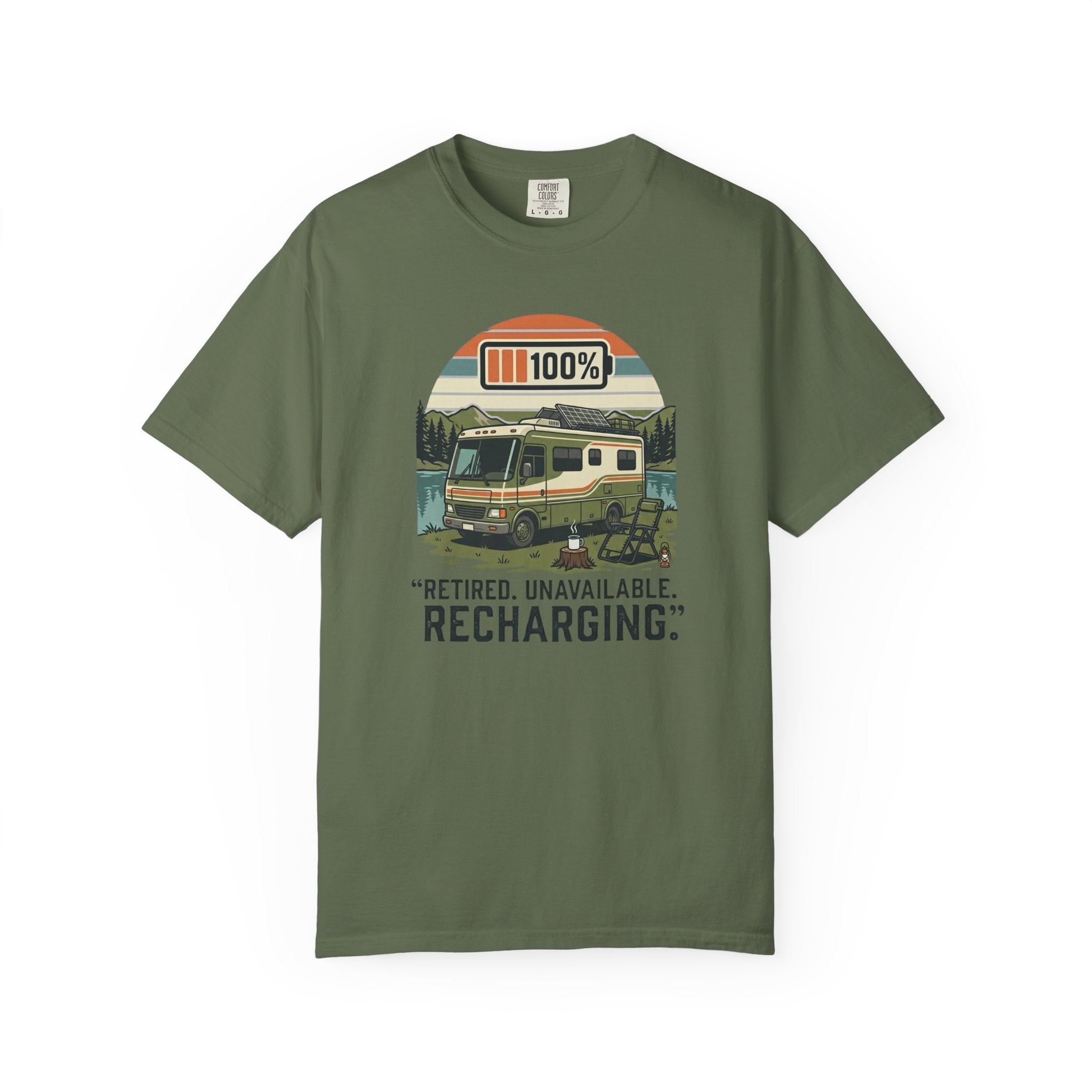 Retired Unavailable Recharging - T-Shirt