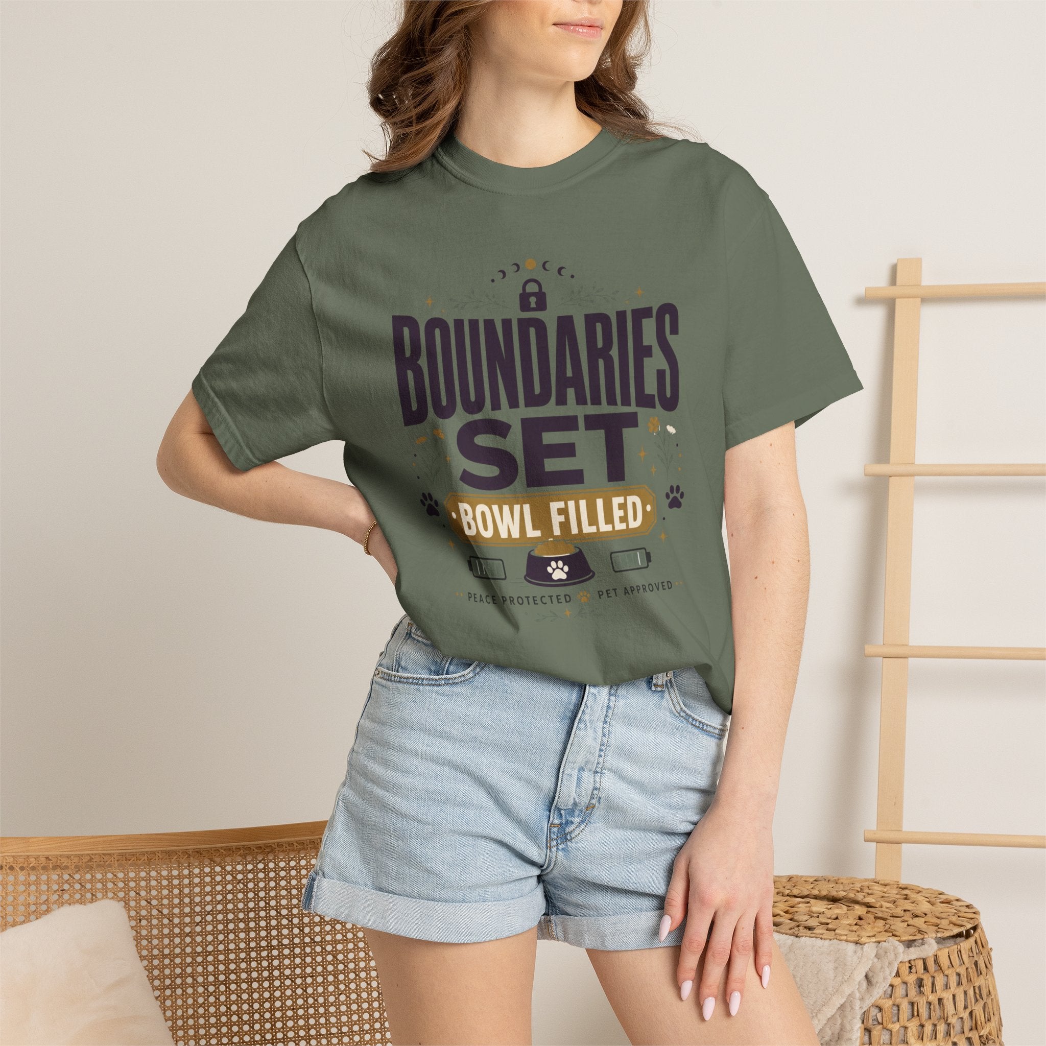Boundaries Set Bowl Filled - T-Shirt