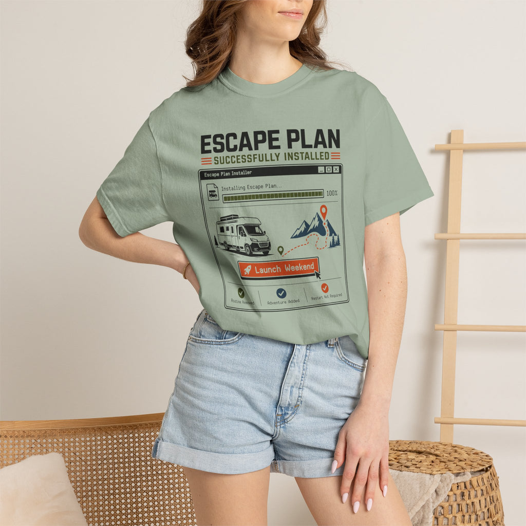 Escape Plan Successfully Installed - T-Shirt