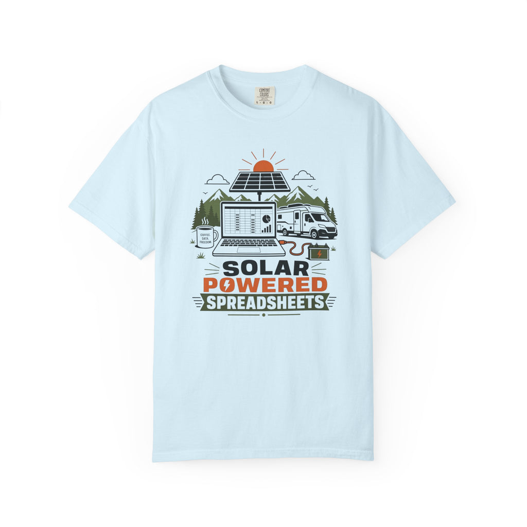 Solar Powered Spreadsheets - T-Shirt