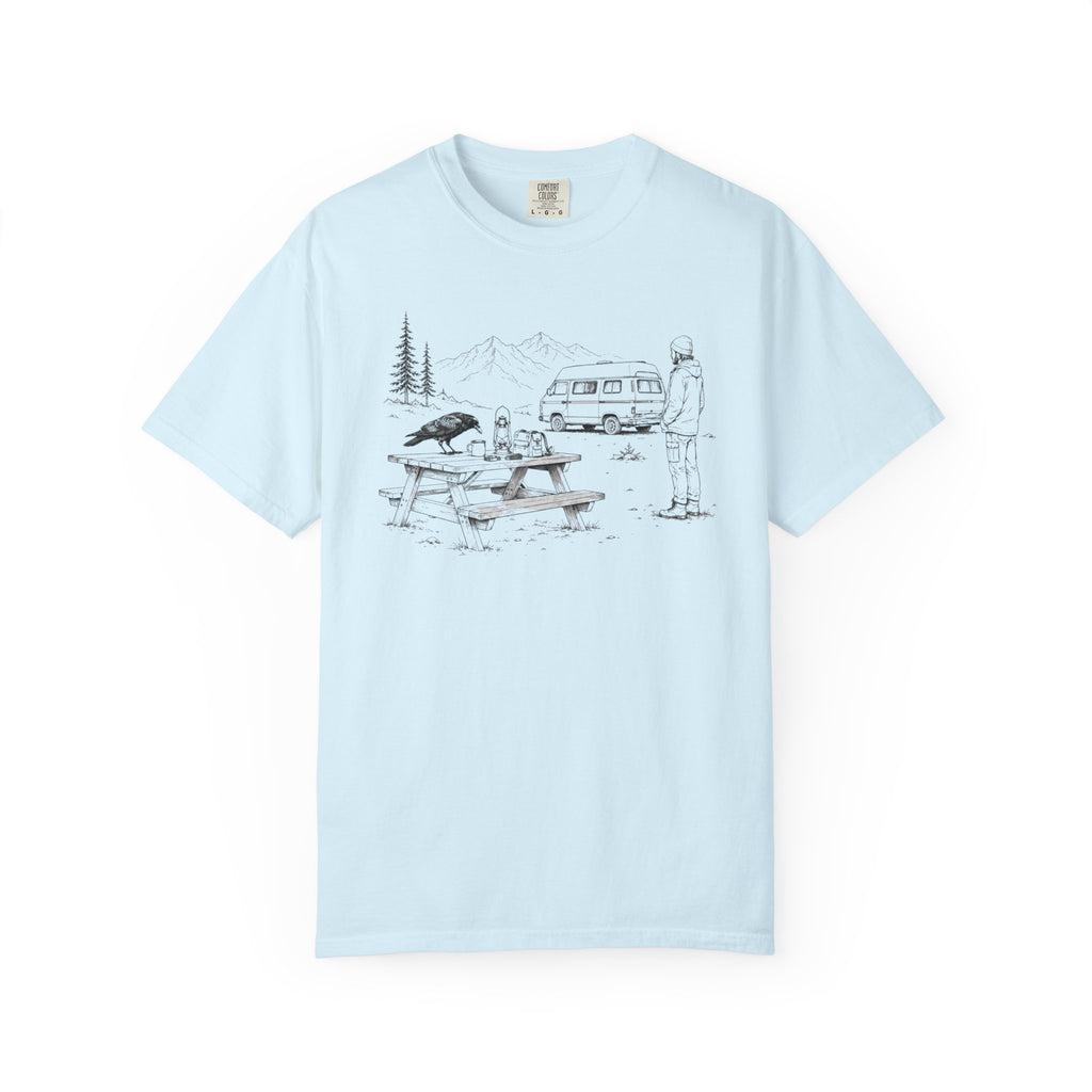 Camp Coffee Raven - T-Shirt