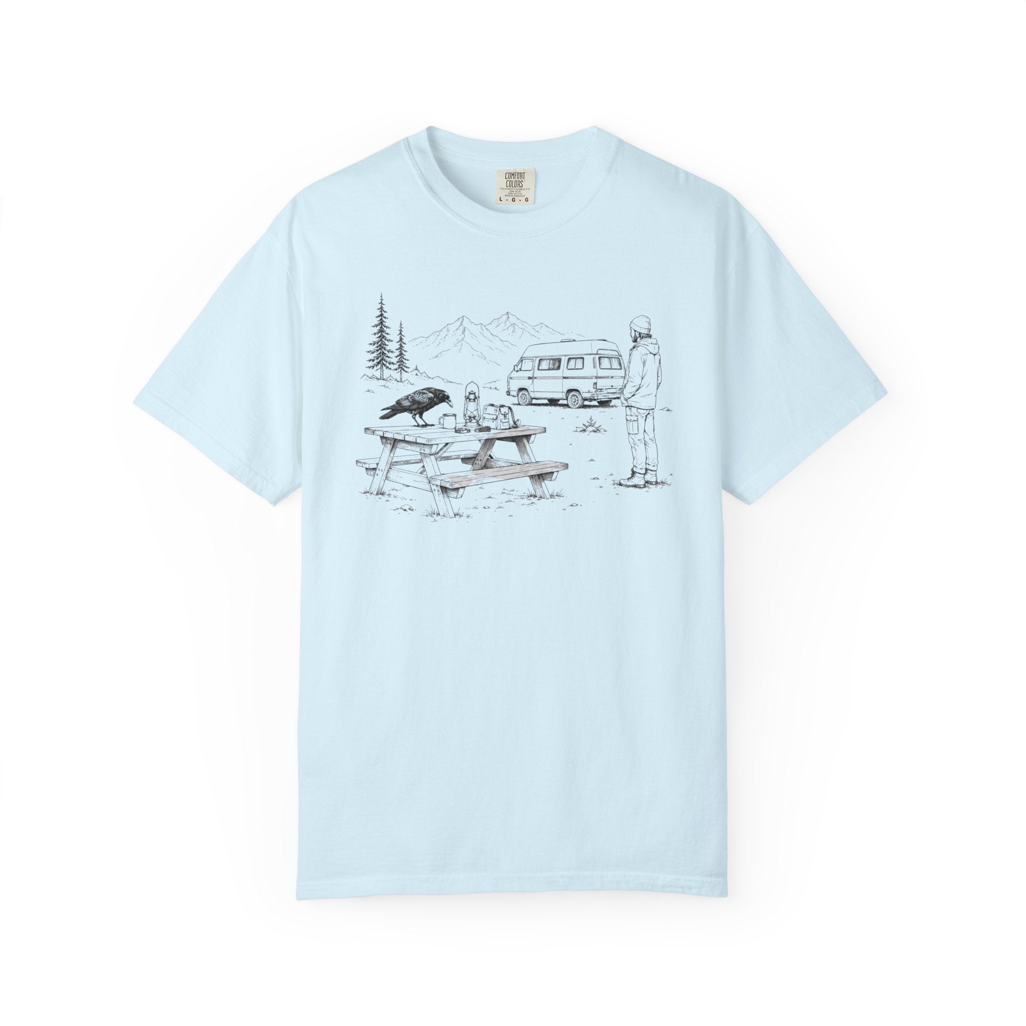 Camp Coffee Raven - T-Shirt