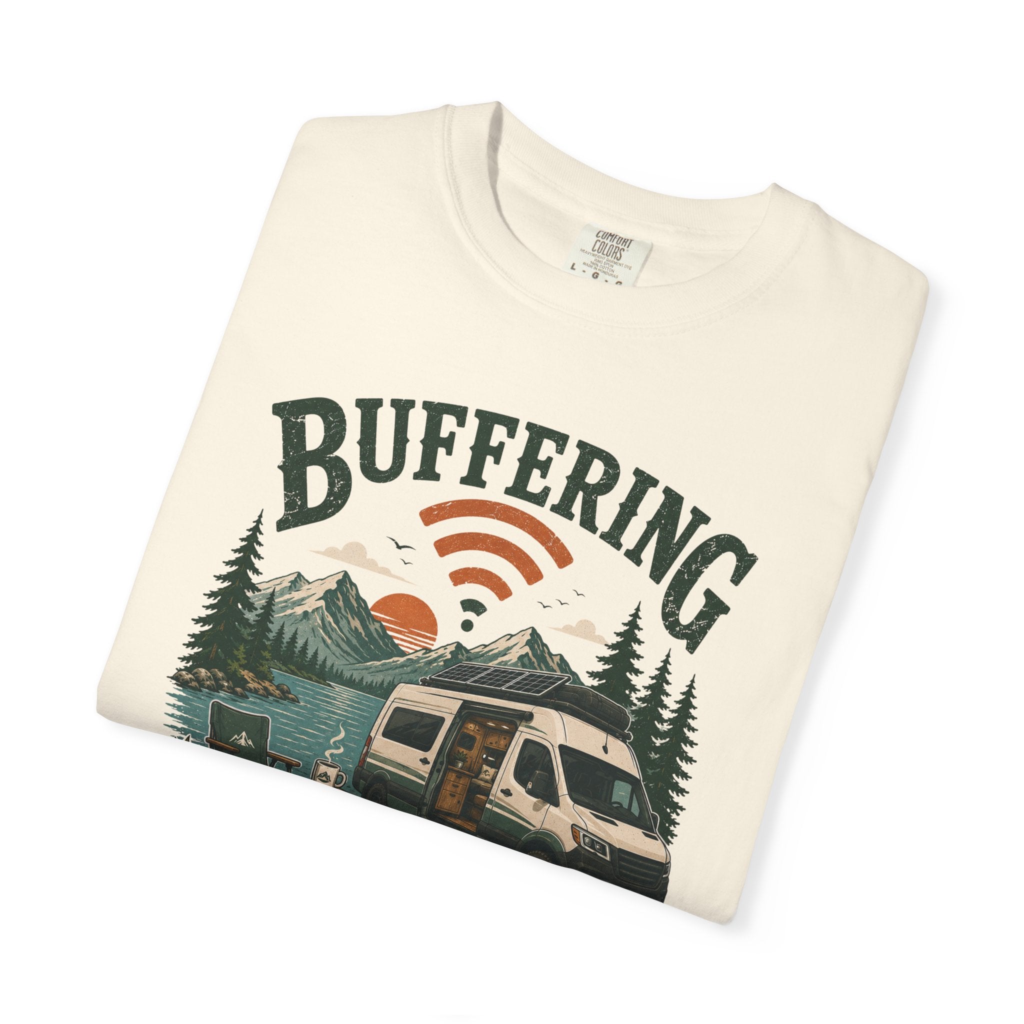 Buffering Somewhere Beautiful - T-Shirt