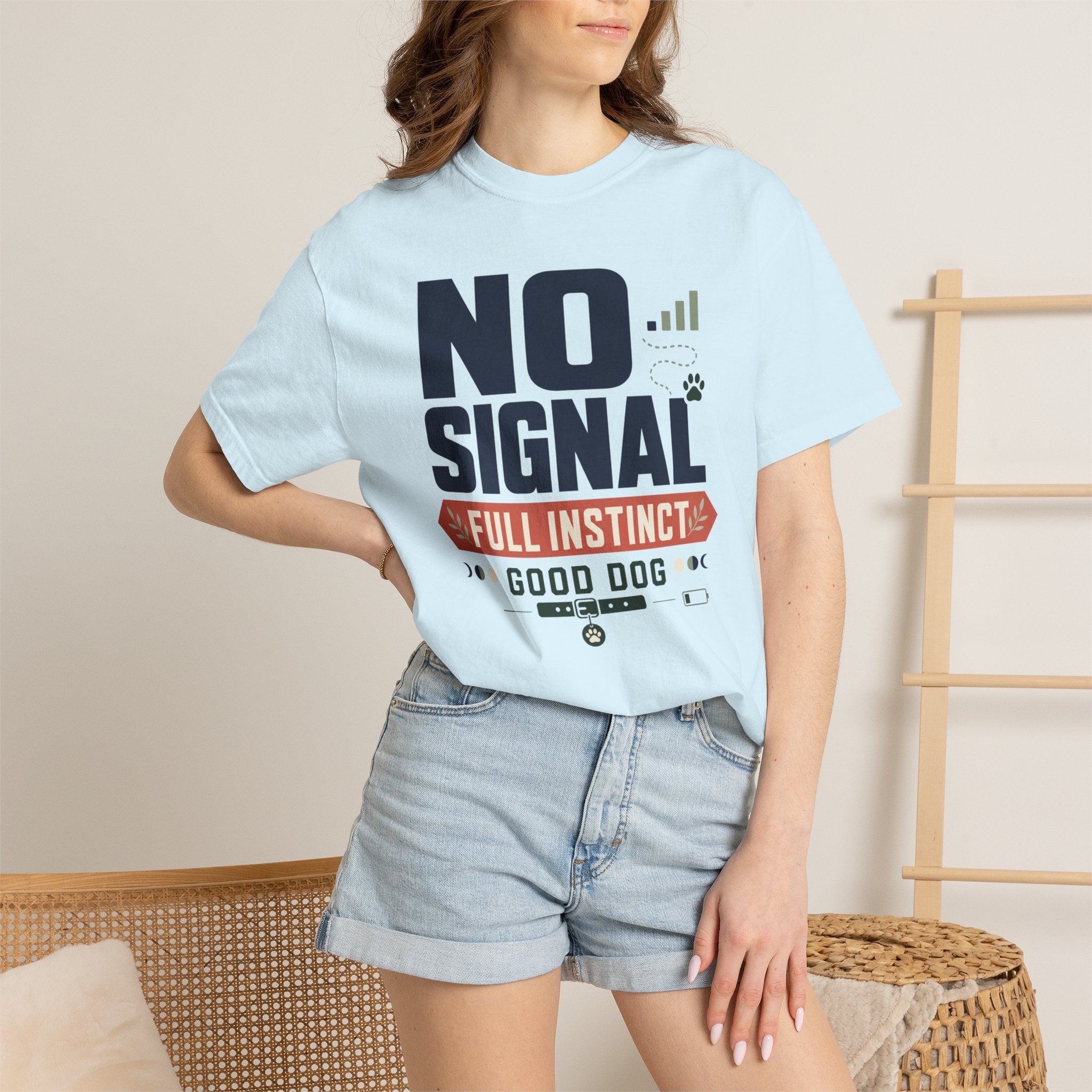 No Signal Full Instinct Good Dog - T-Shirt
