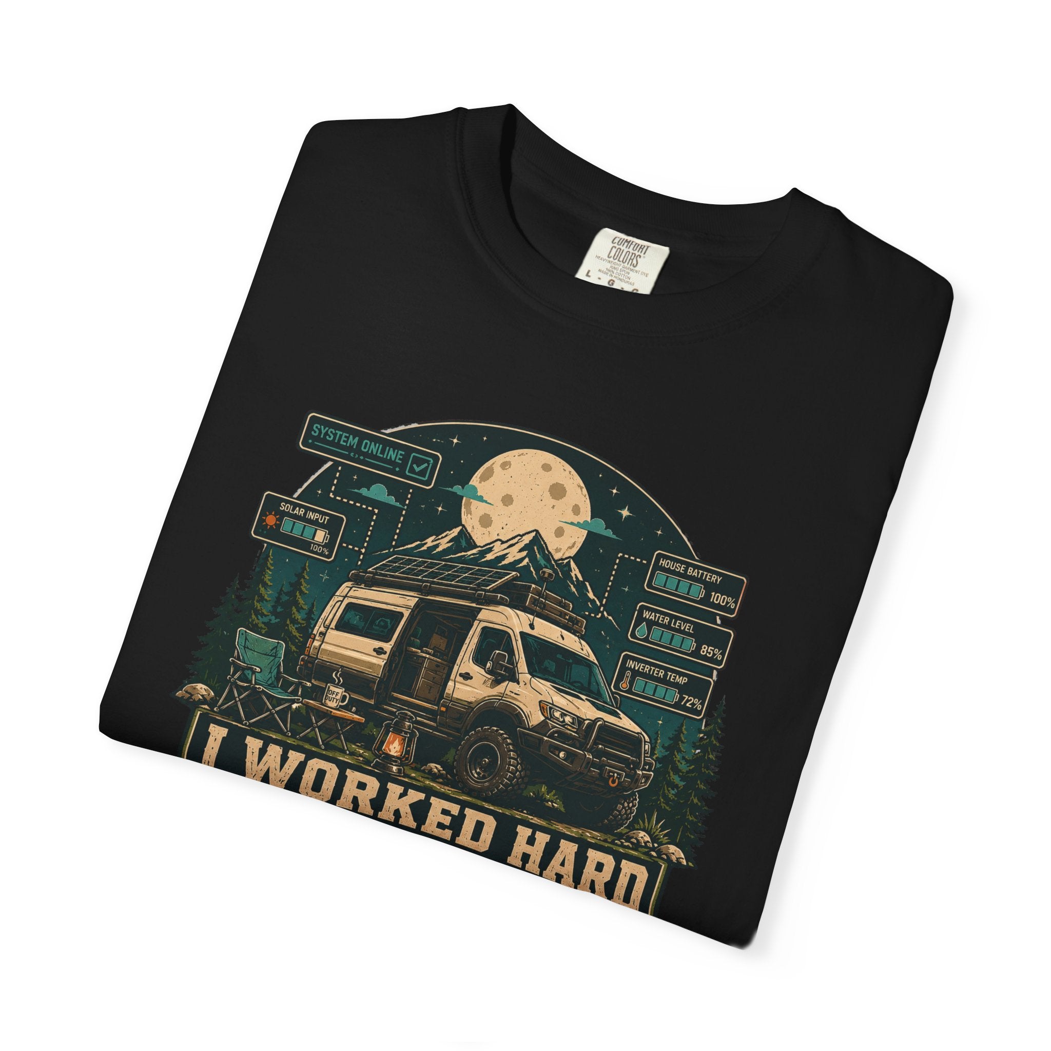 I work hard so my campervan can have a better life - T-Shirt