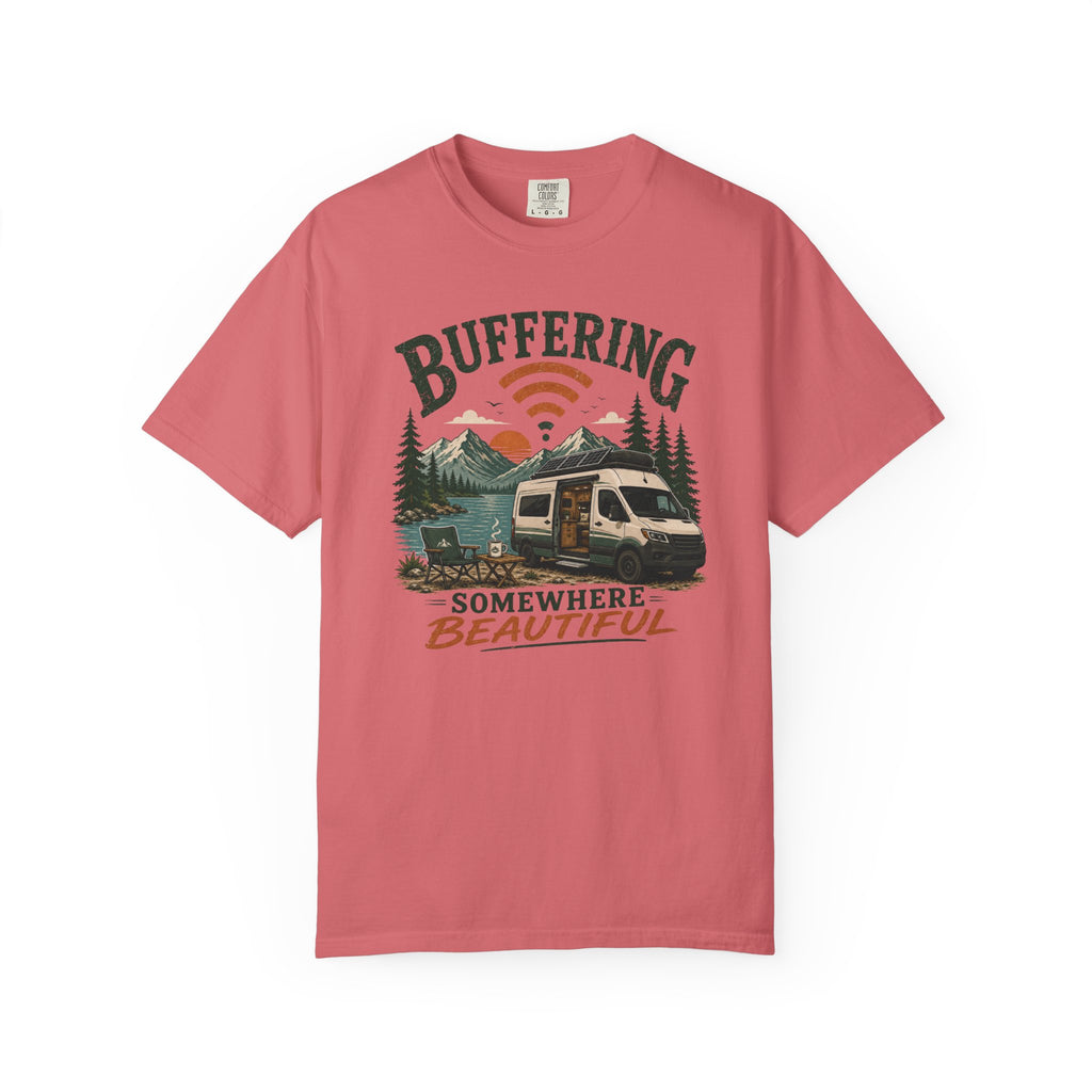 Buffering Somewhere Beautiful - T-Shirt