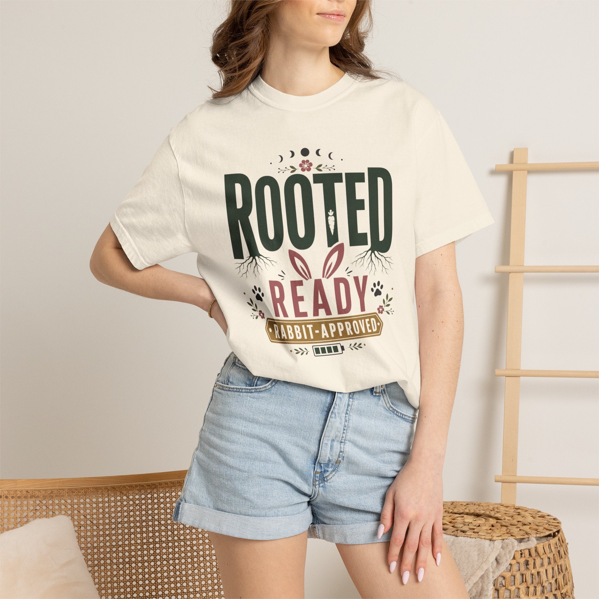 Rooted Ready Rabbit Approved - T-Shirt