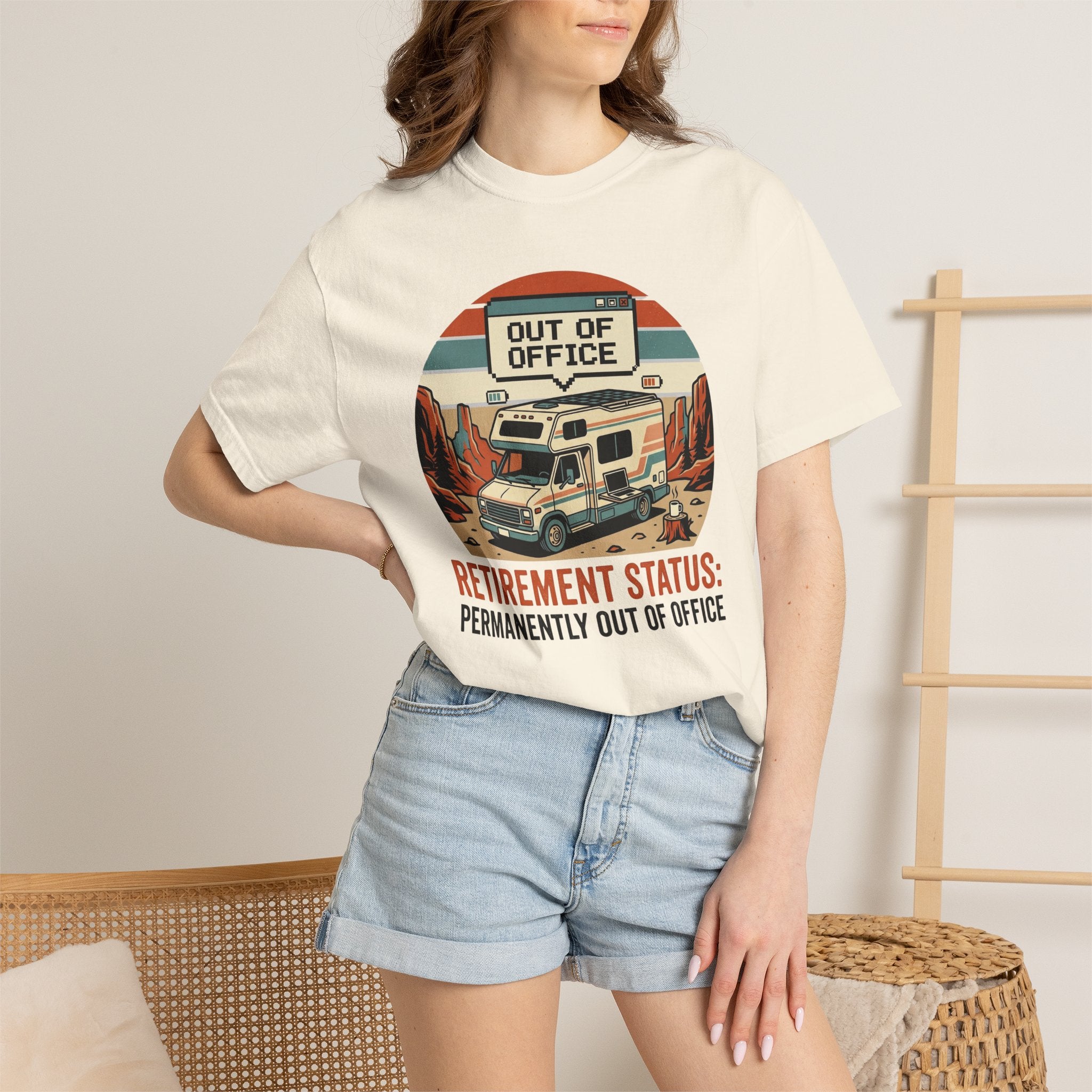 Retirement Status Permanently Out Of Office - T-Shirt