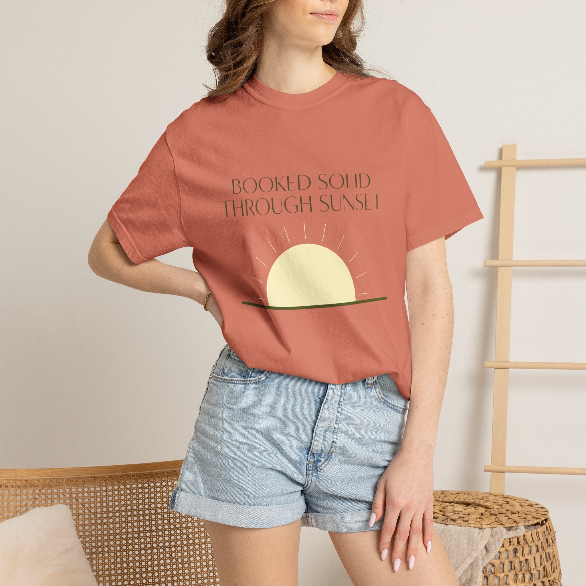 Booked Solid Through Sunset - T-Shirt