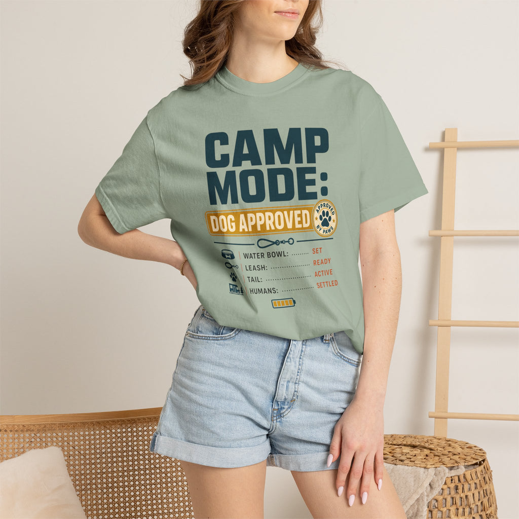 Camp Mode Dog Approved - T-Shirt