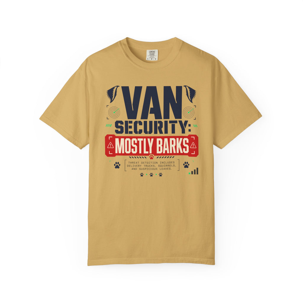 Van Security Mostly Barks - T-Shirt