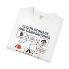 Cloud Storage And Camping Grounds - T-Shirt