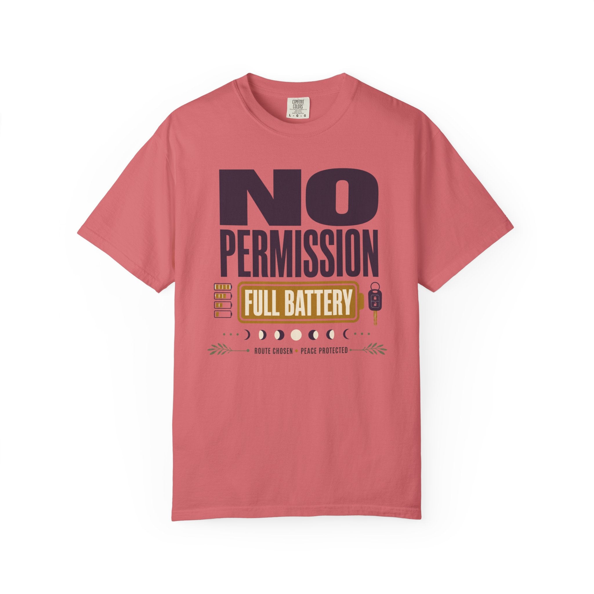 No Permission Full Battery - T-Shirt