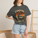 Camping With Unlimited Data and Limited Common Sense - T-Shirt