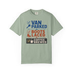 Van Parked Boots Laced Coffee Brewed - T-Shirt