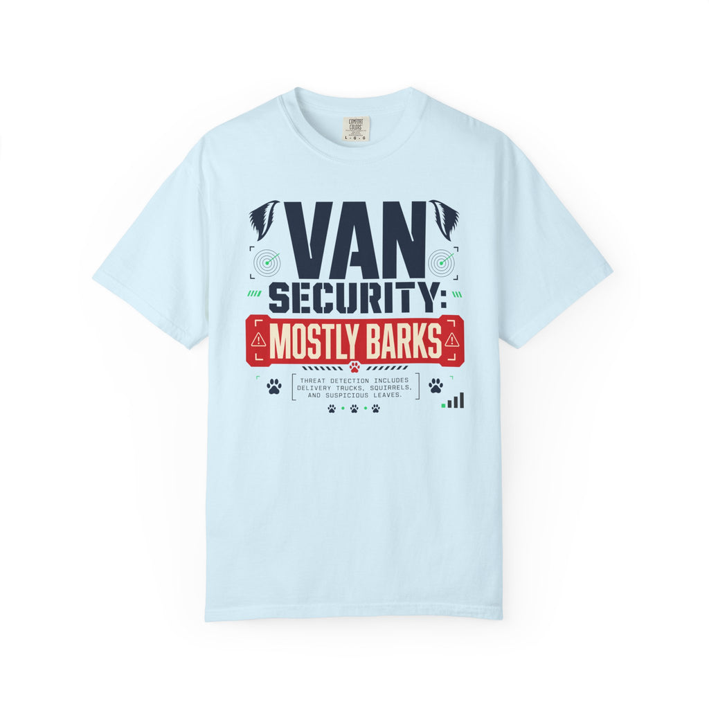 Van Security Mostly Barks - T-Shirt