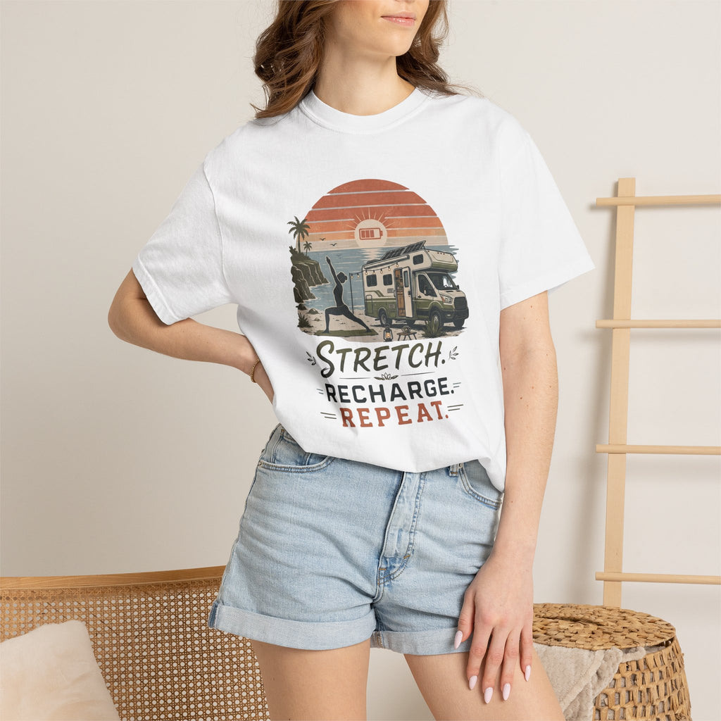 Stretch Recharge Repeat - T-Shirt