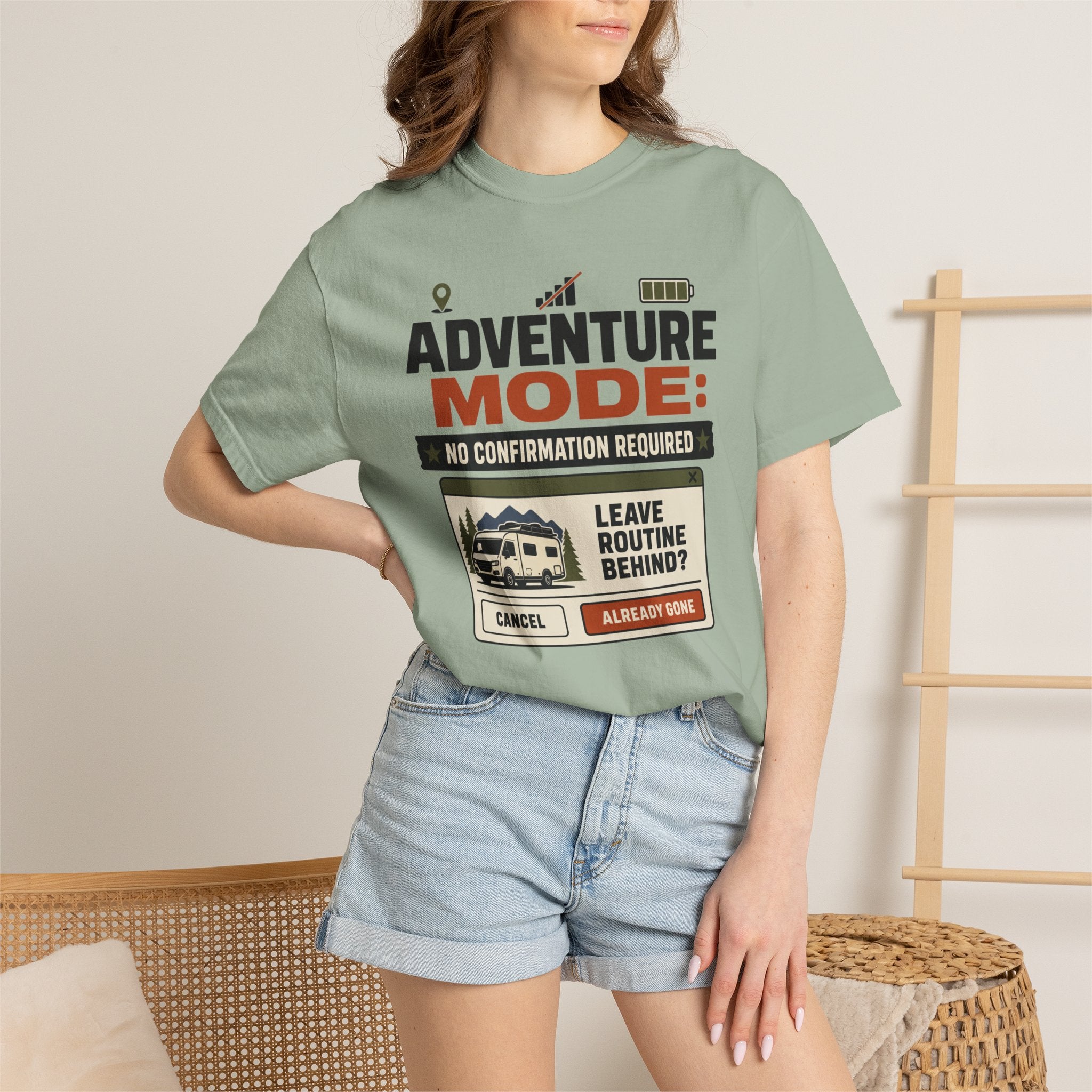 Adventure Mode No Confirmation Required - T-Shirt