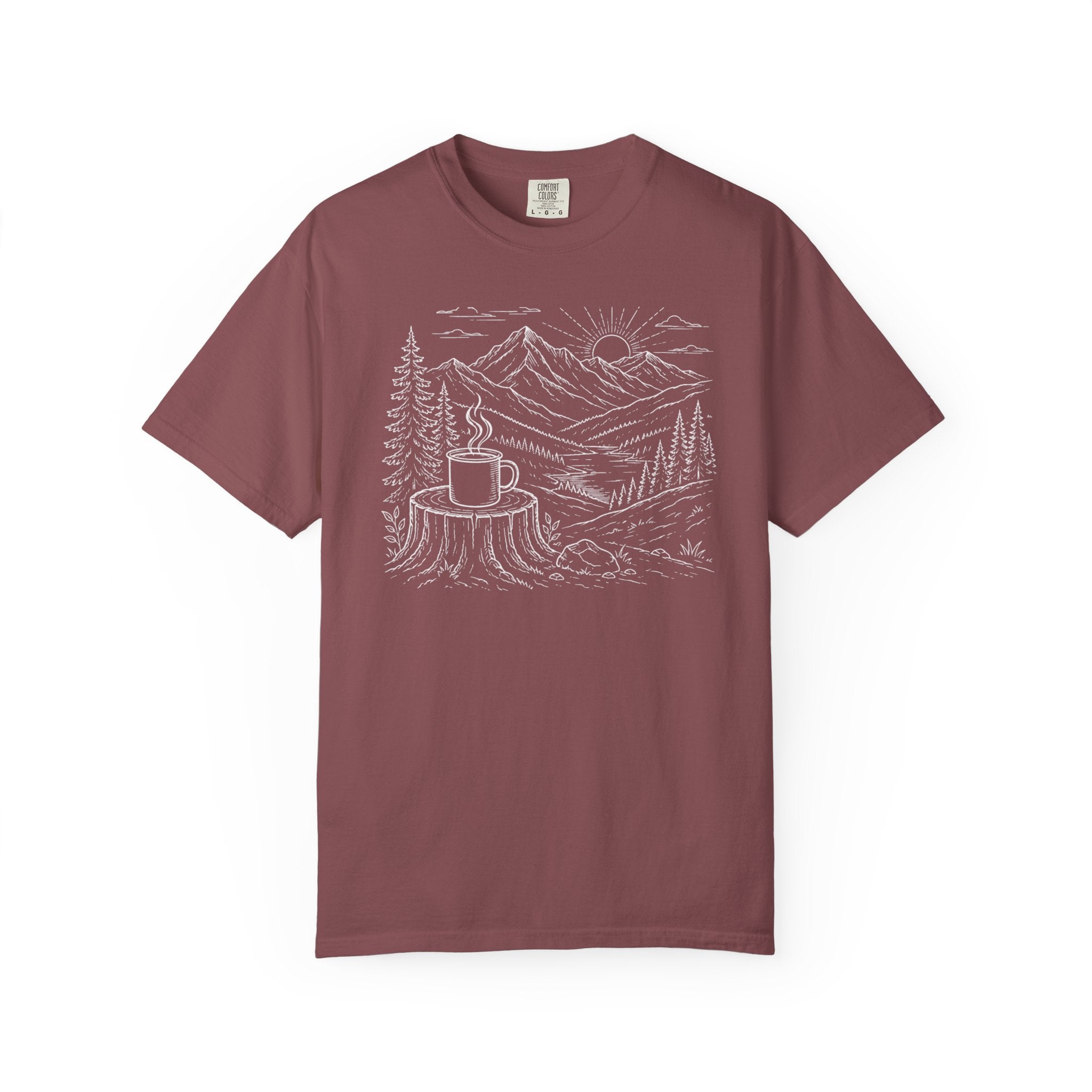 Peak Voltage Starts With Camp Coffee - T-Shirt