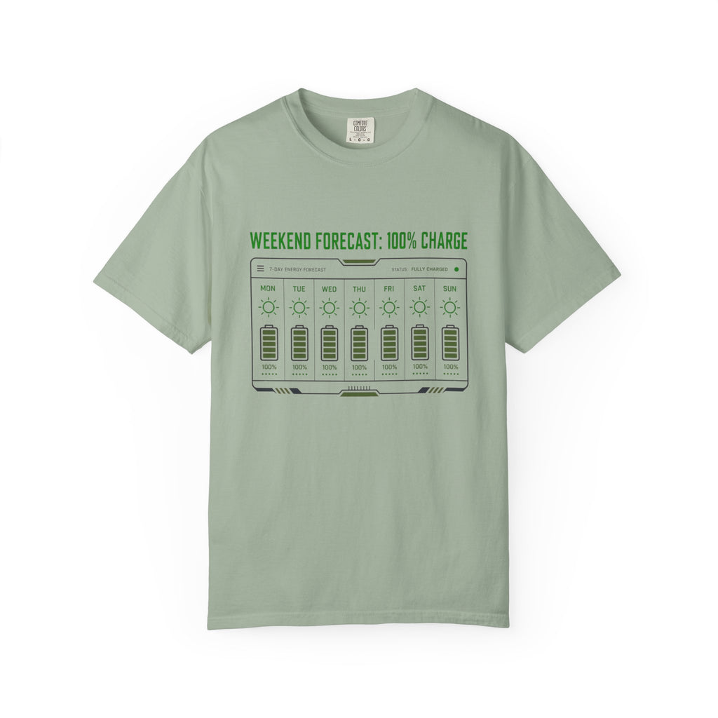 Weekend Forecast 100 Percent Charge - T-Shirt