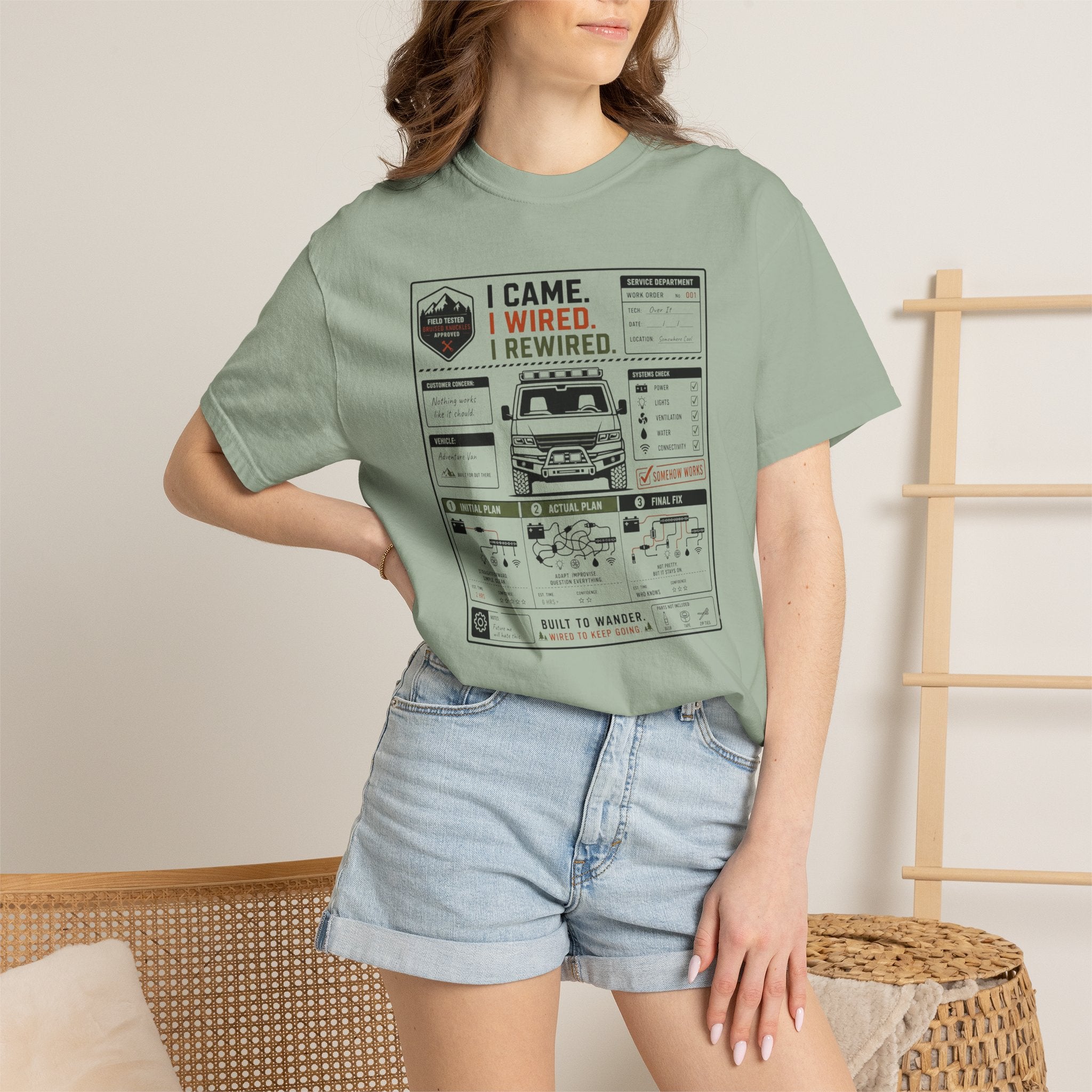 I Came I Wired I Rewired - T-Shirt