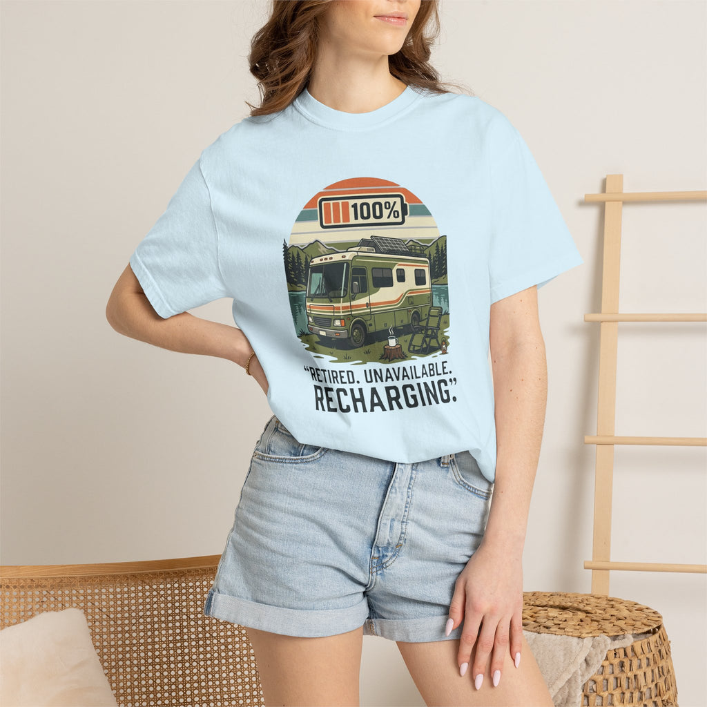 Retired Unavailable Recharging - T-Shirt